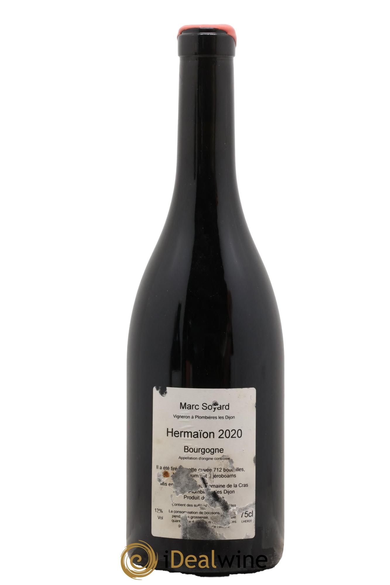 Bourgogne Hermaion Domaine de la Cras - Marc Soyard 2020 - Posten von 1 Flasche - 1