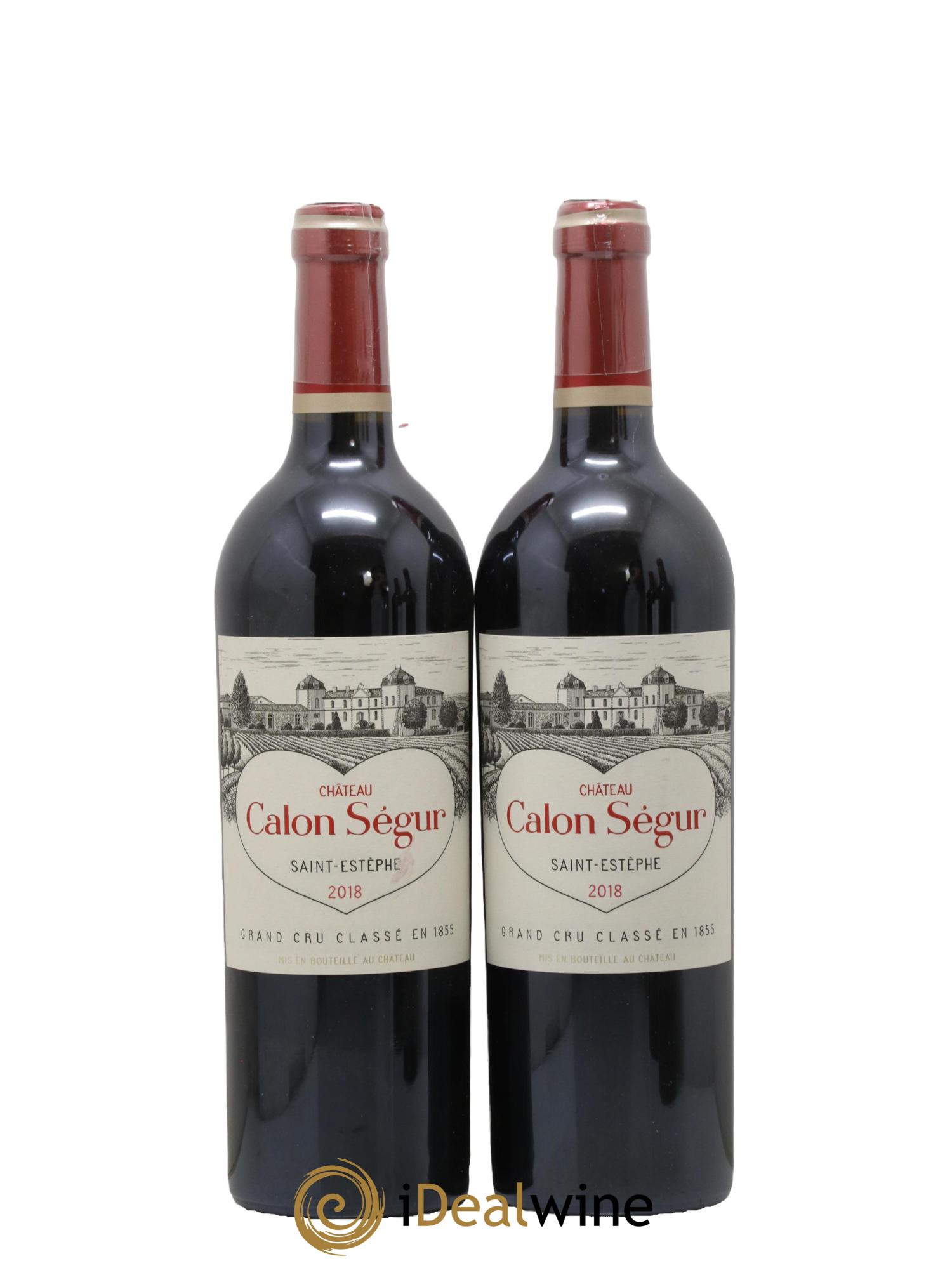 Château Calon Ségur 3ème Grand Cru Classé 2018 - Lot de 2 bouteilles - 0