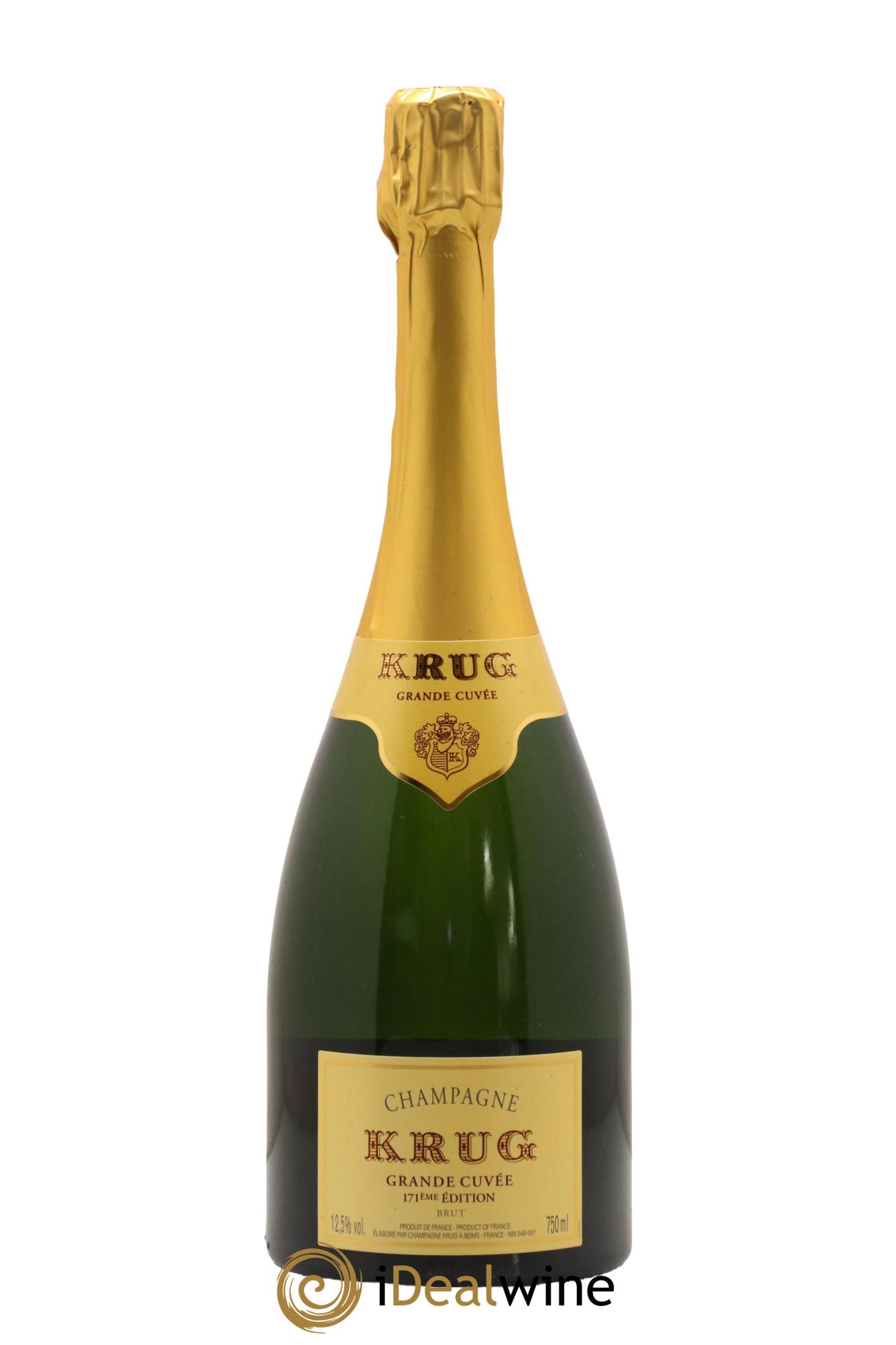 Grande Cuvée Brut - 171ème édition Krug - Lot de 1 bouteille - 1