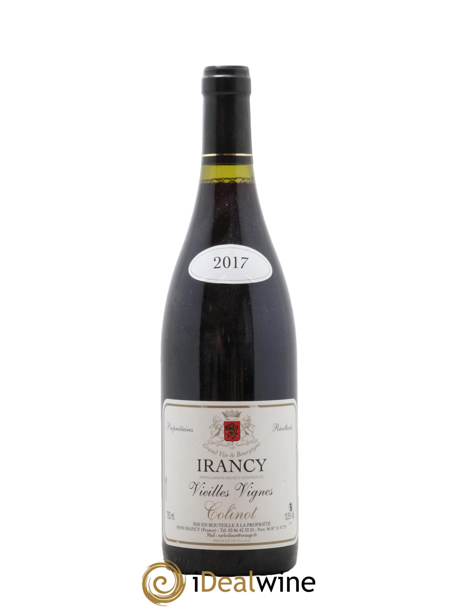 Irancy Vieilles Vignes Colinot 2017 - Lot de 1 bouteille - 0