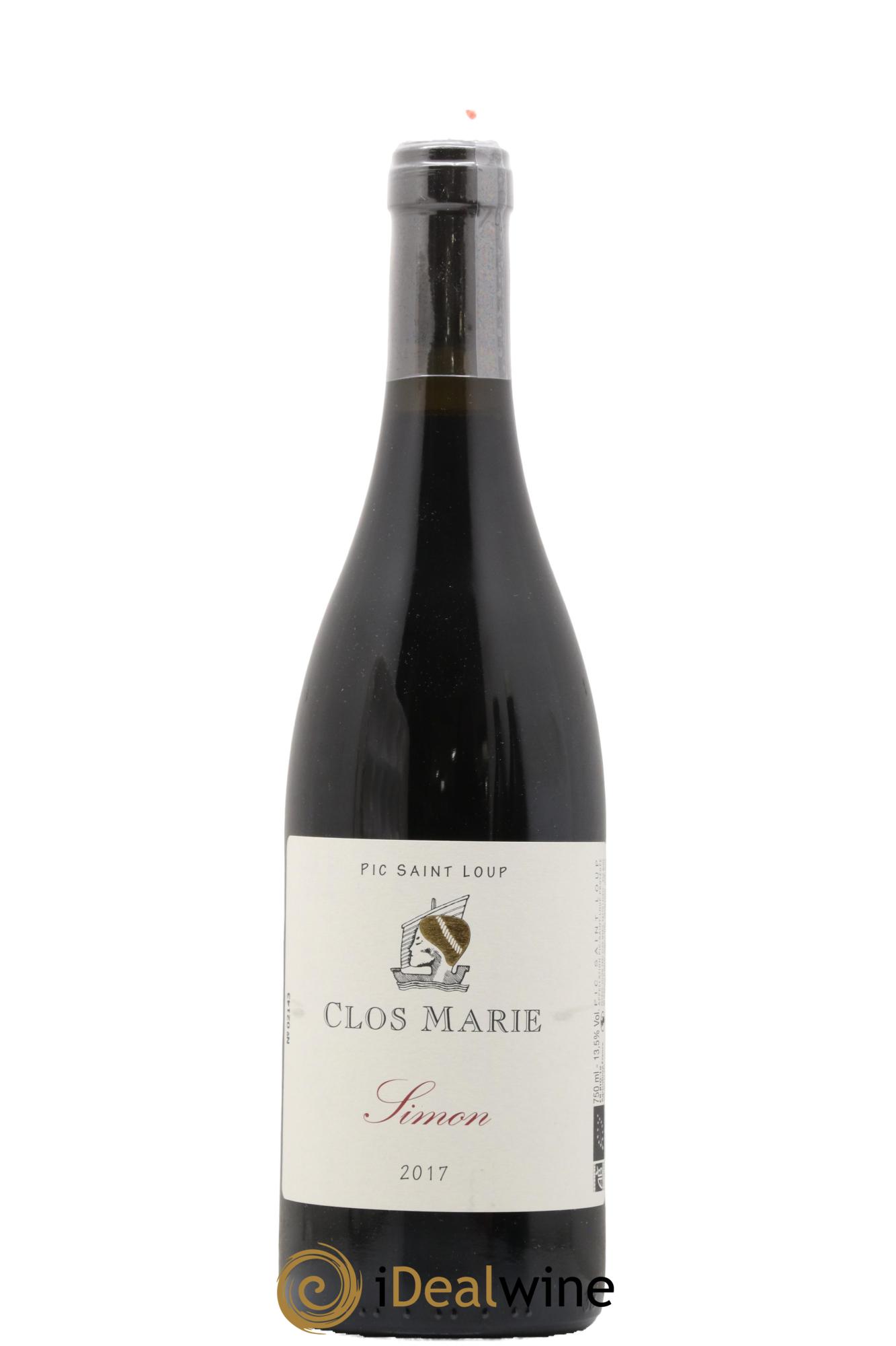 Pic Saint-Loup Clos Marie Cuvée Simon Christophe Peyrus et Françoise Julien 2017 - Posten von 1 Flasche - 0