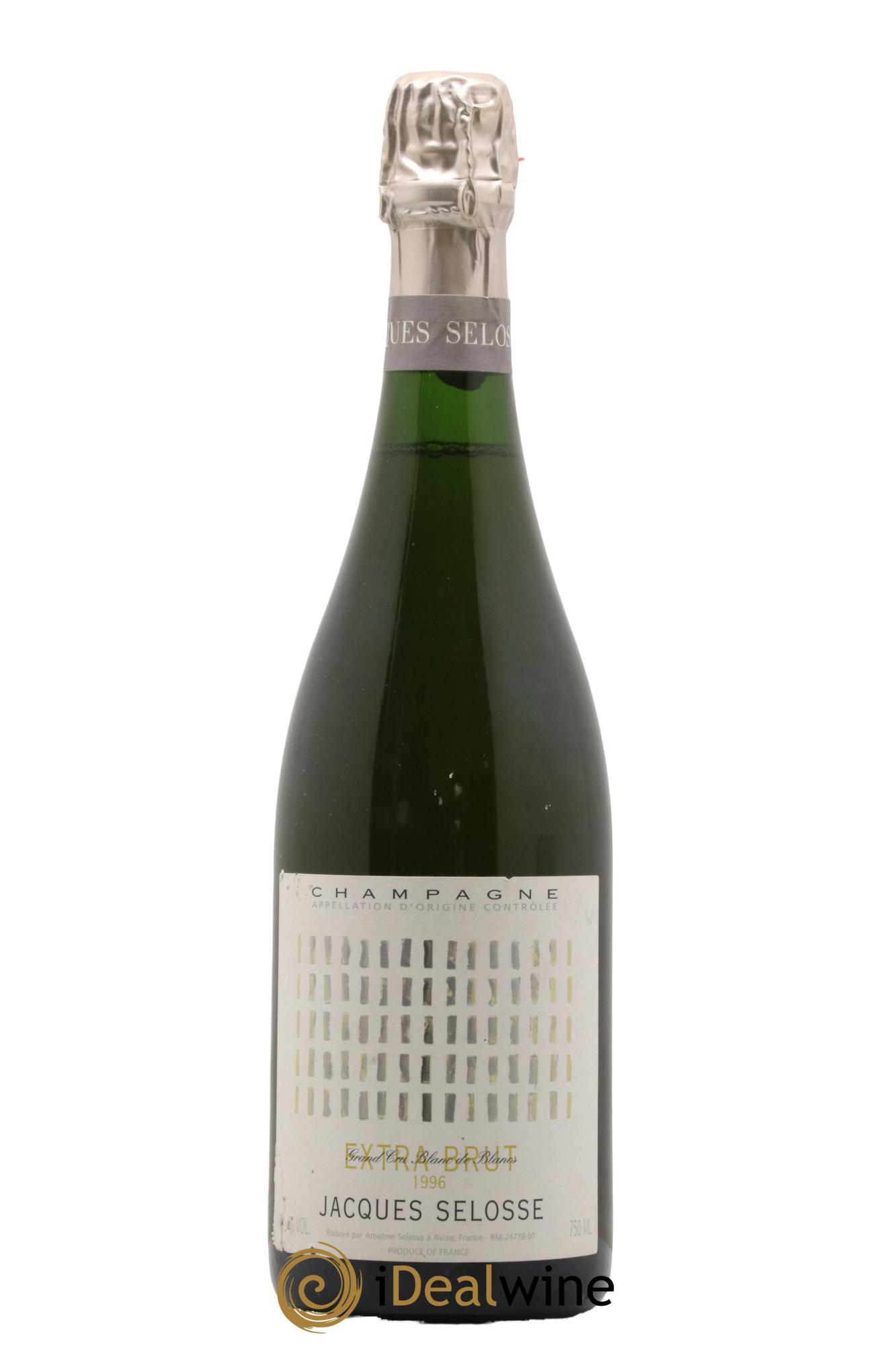 Blanc de Blancs Grand Cru Extra-Brut Jacques Selosse 1996 - Lotto di 1 bottiglia - 0