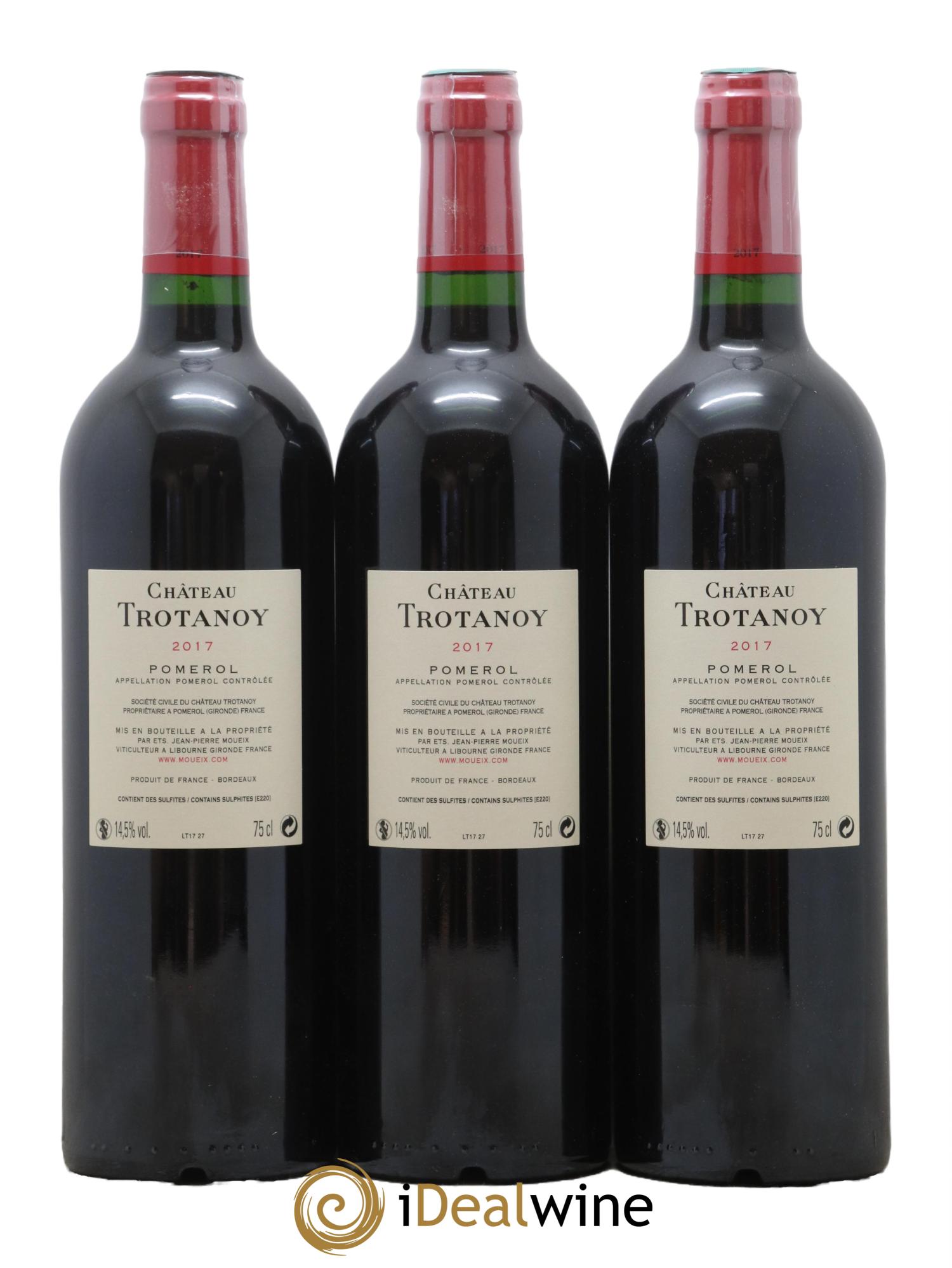 Château Trotanoy 2017 - Lot de 6 bouteilles - 4