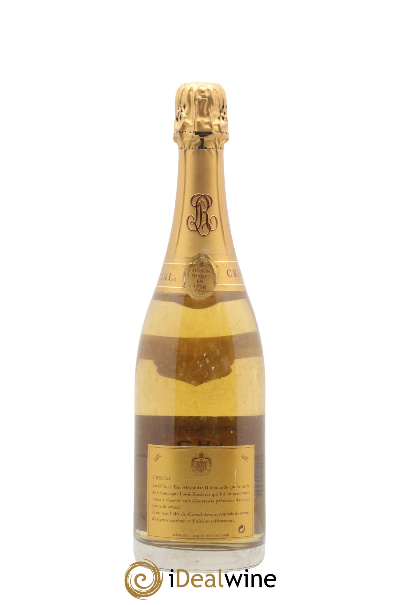 Cristal Louis Roederer 1996 - Lotto di 1 bottiglia - 2