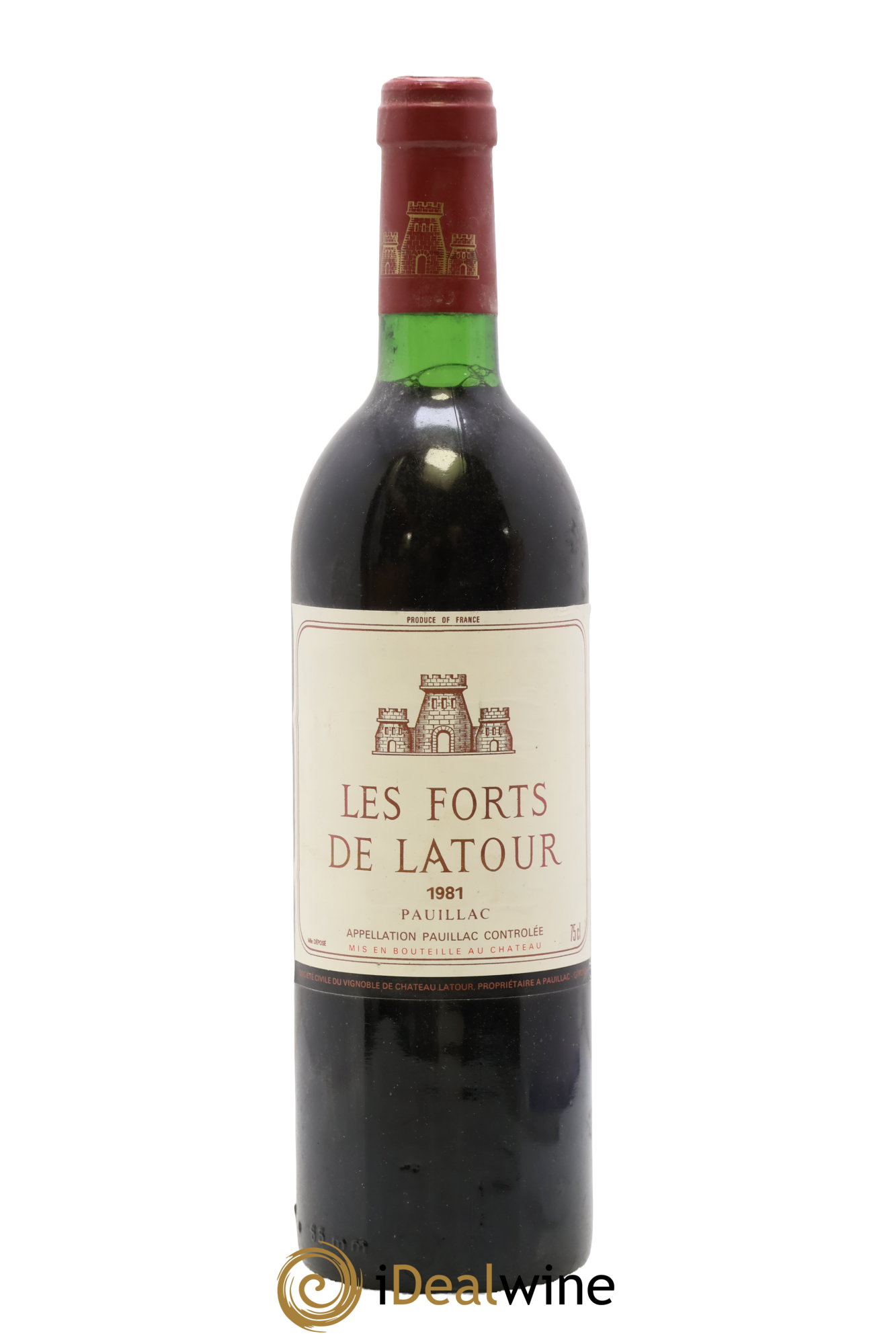 Les Forts de Latour Second Vin 1981 - Lot de 1 bouteille - 0