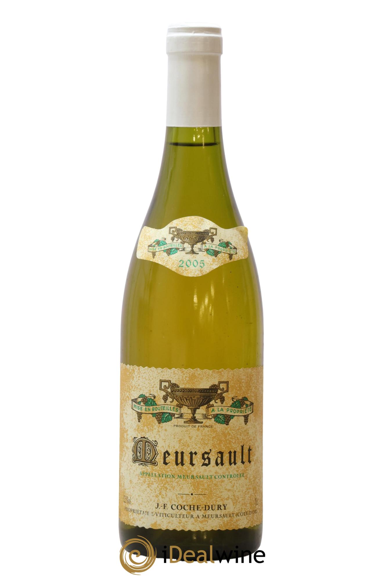 Meursault Coche Dury (Domaine) 2005 - Lot de 1 bouteille - 0
