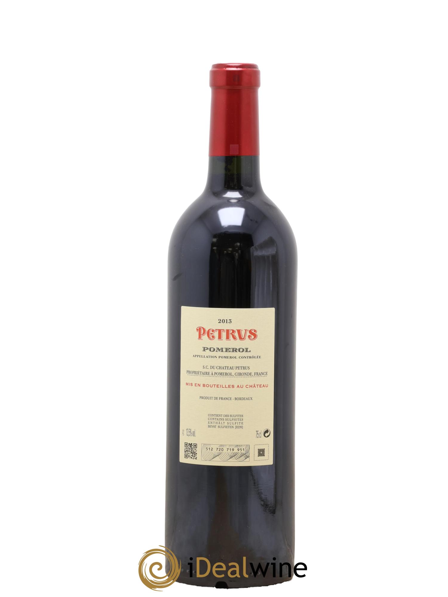 Petrus 2013 - Lot de 1 bouteille - 2