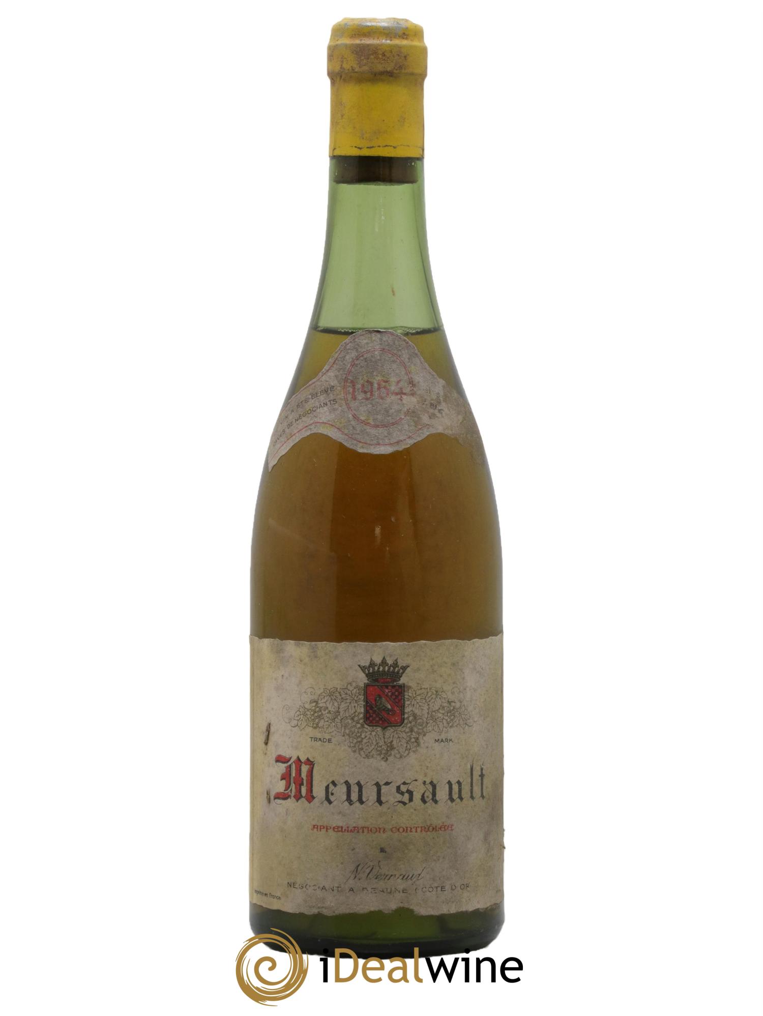 Meursault Vernaux 1964 - Lot de 1 bouteille - 0
