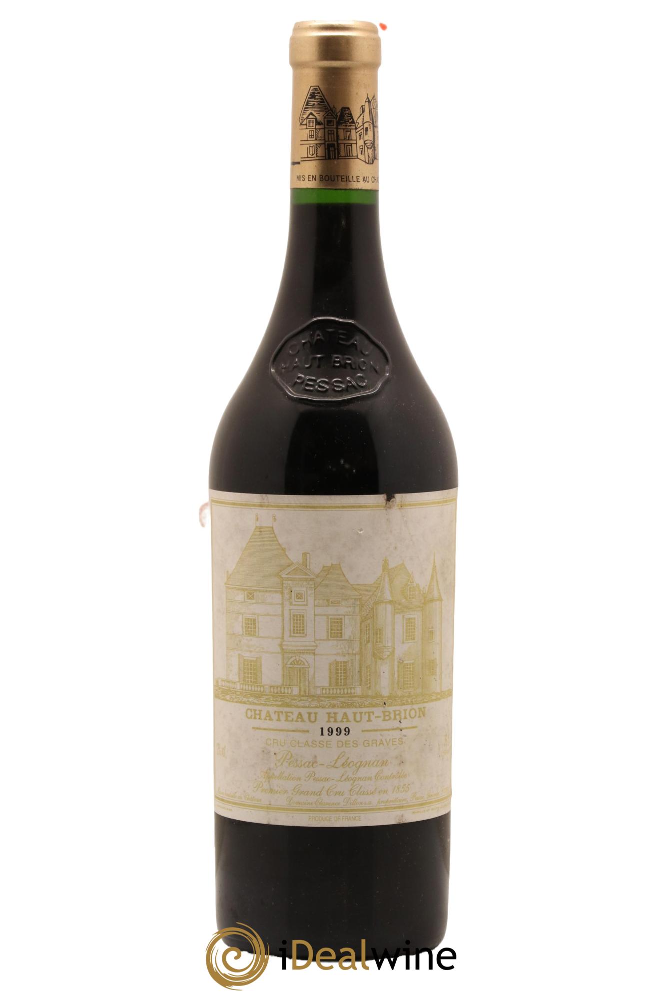 Château Haut Brion 1er Grand Cru Classé 1999 - Lot de 1 bouteille - 0