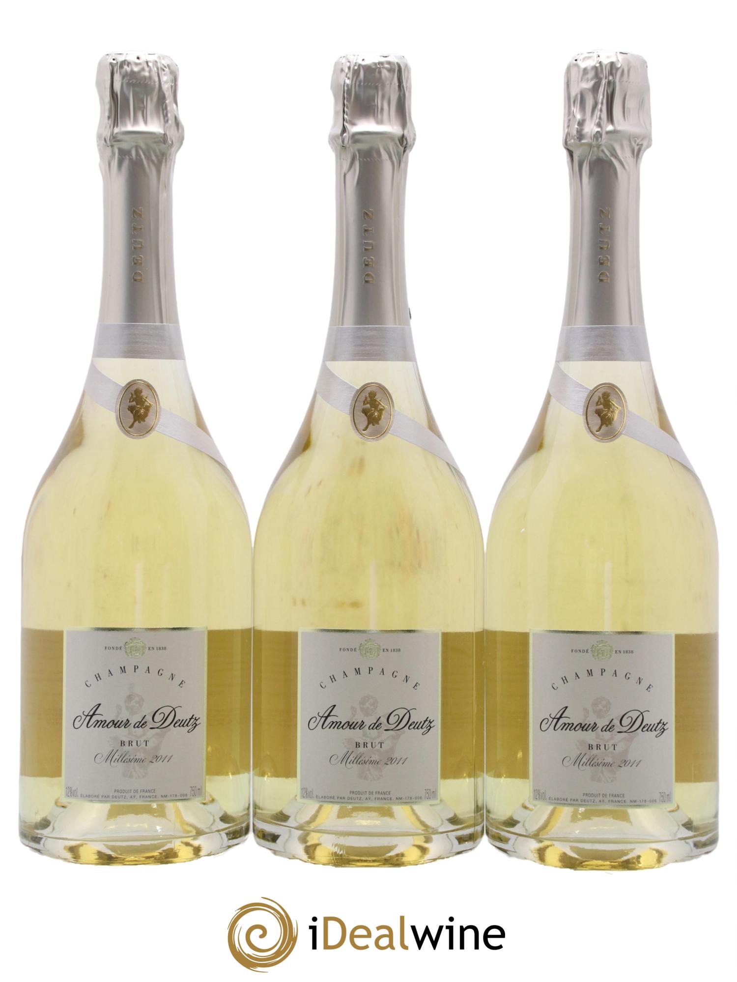 Amour de Deutz Brut Deutz 2011 - Lot de 3 bouteilles - 0