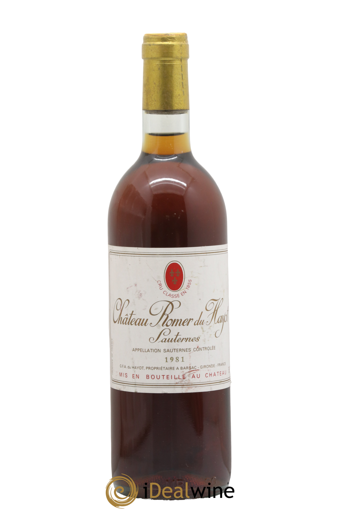 Château Romer du Hayot 2ème Grand Cru Classé 1981 - Posten von 1 Flasche - 0