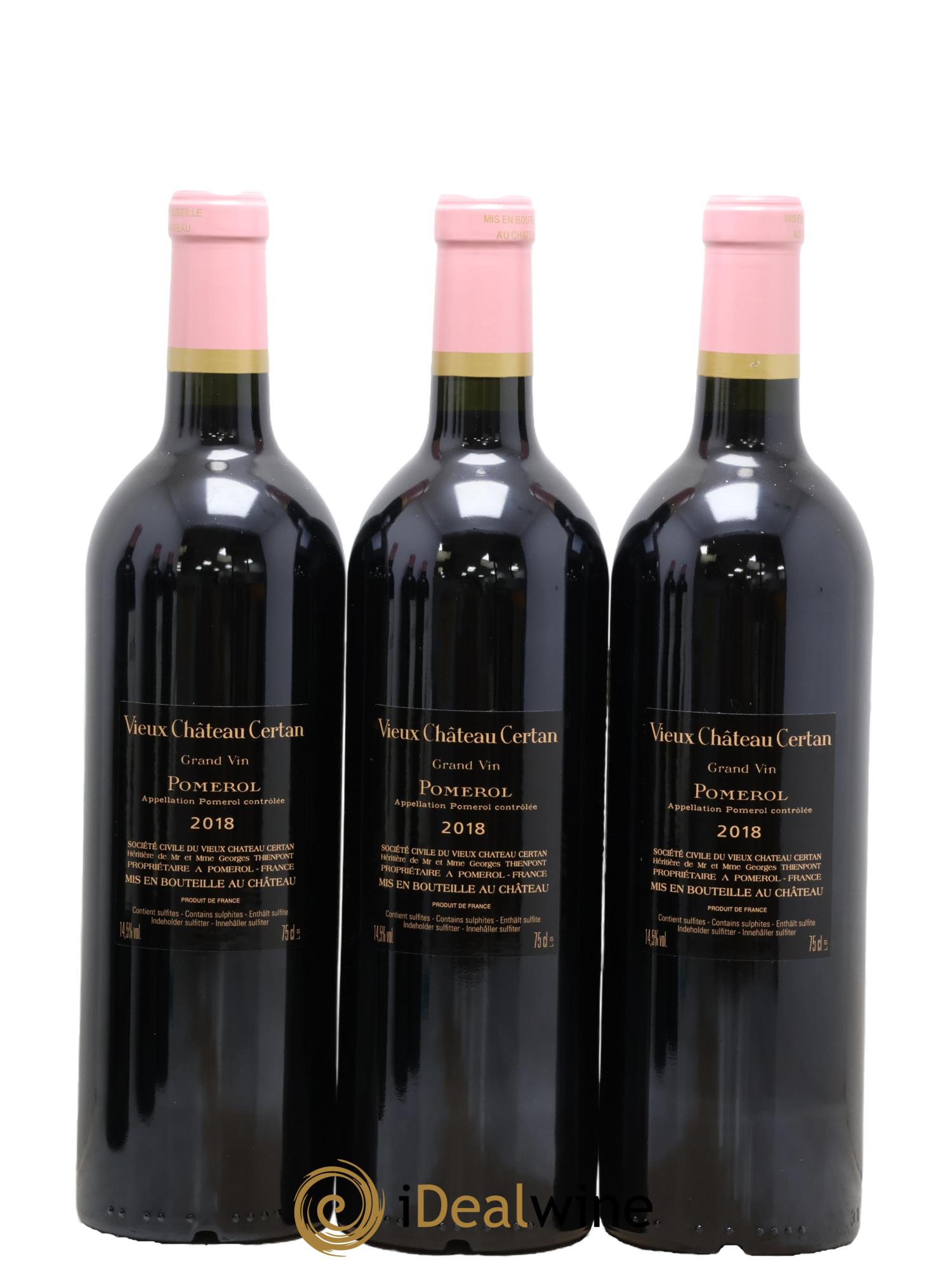 Vieux Château Certan 2018 - Lot de 6 bouteilles - 4