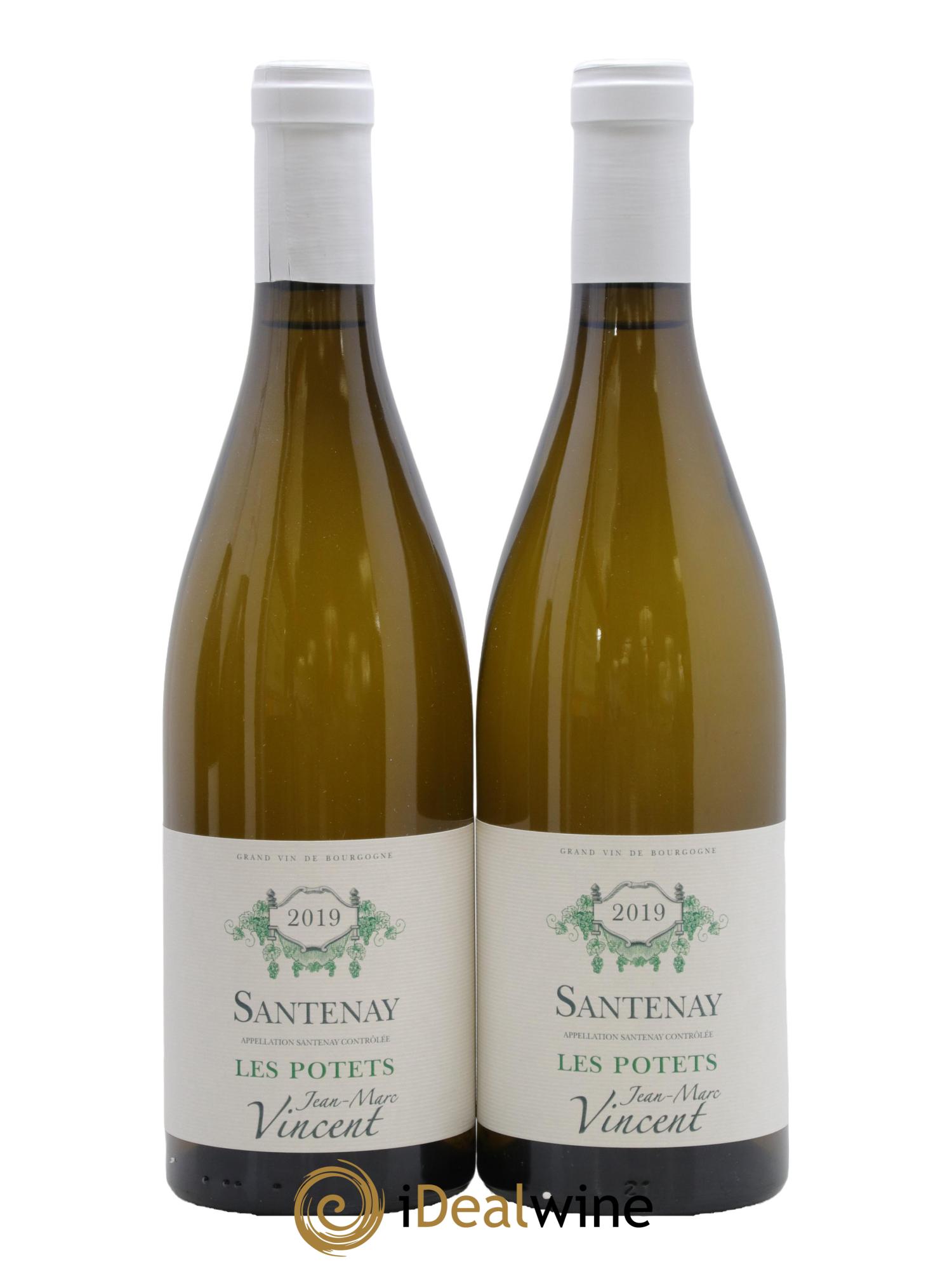 Santenay Les Potets Jean-Marc Vincent (Domaine) 2019 - Lot de 2 bouteilles - 0