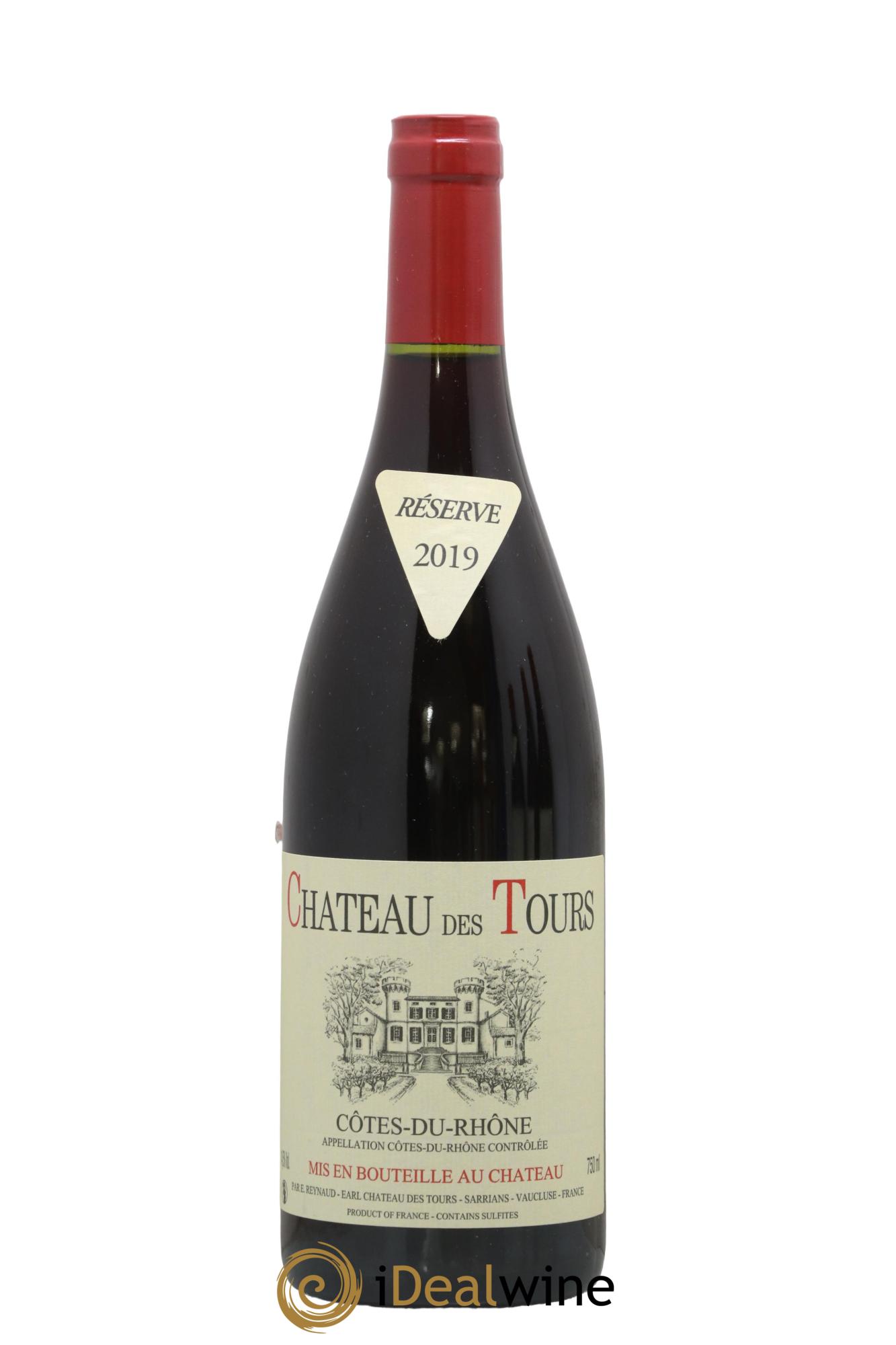 Côtes-du-Rhône Château des Tours Emmanuel Reynaud 2019 - Lot de 1 bouteille - 0