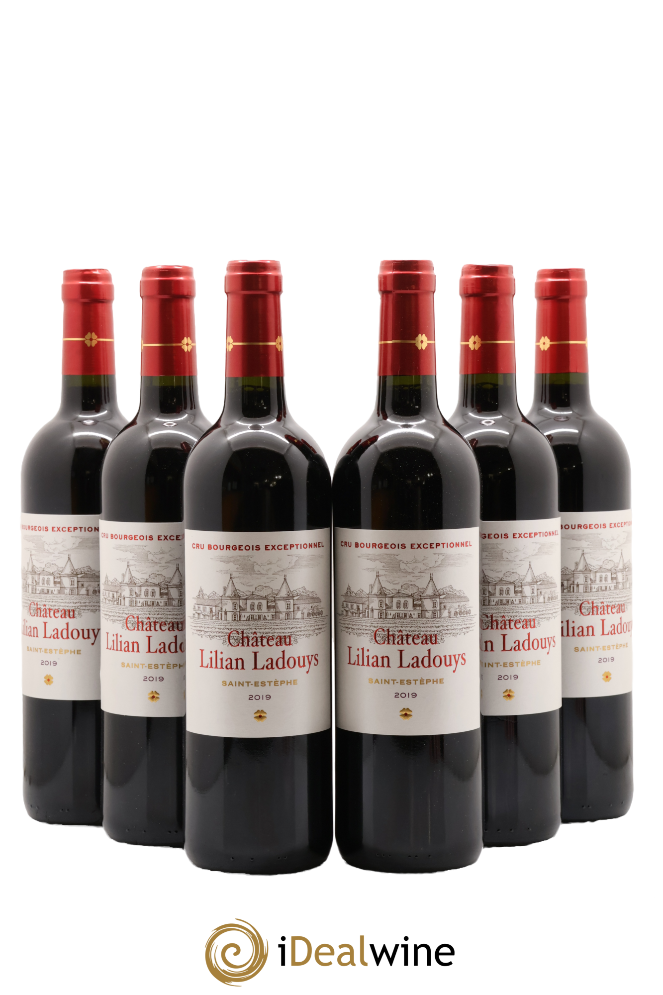 Château Lilian Ladouys Cru Bourgeois 2019 - Lot of 6 bottles - 0