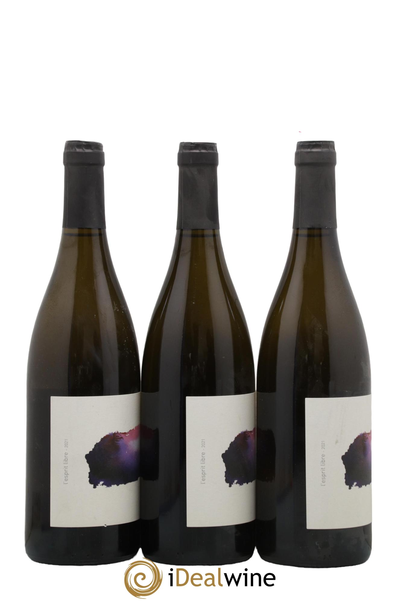 Anjou Esprit Libre Thomas Batardière 2021 - Lot of 3 bottles - 1