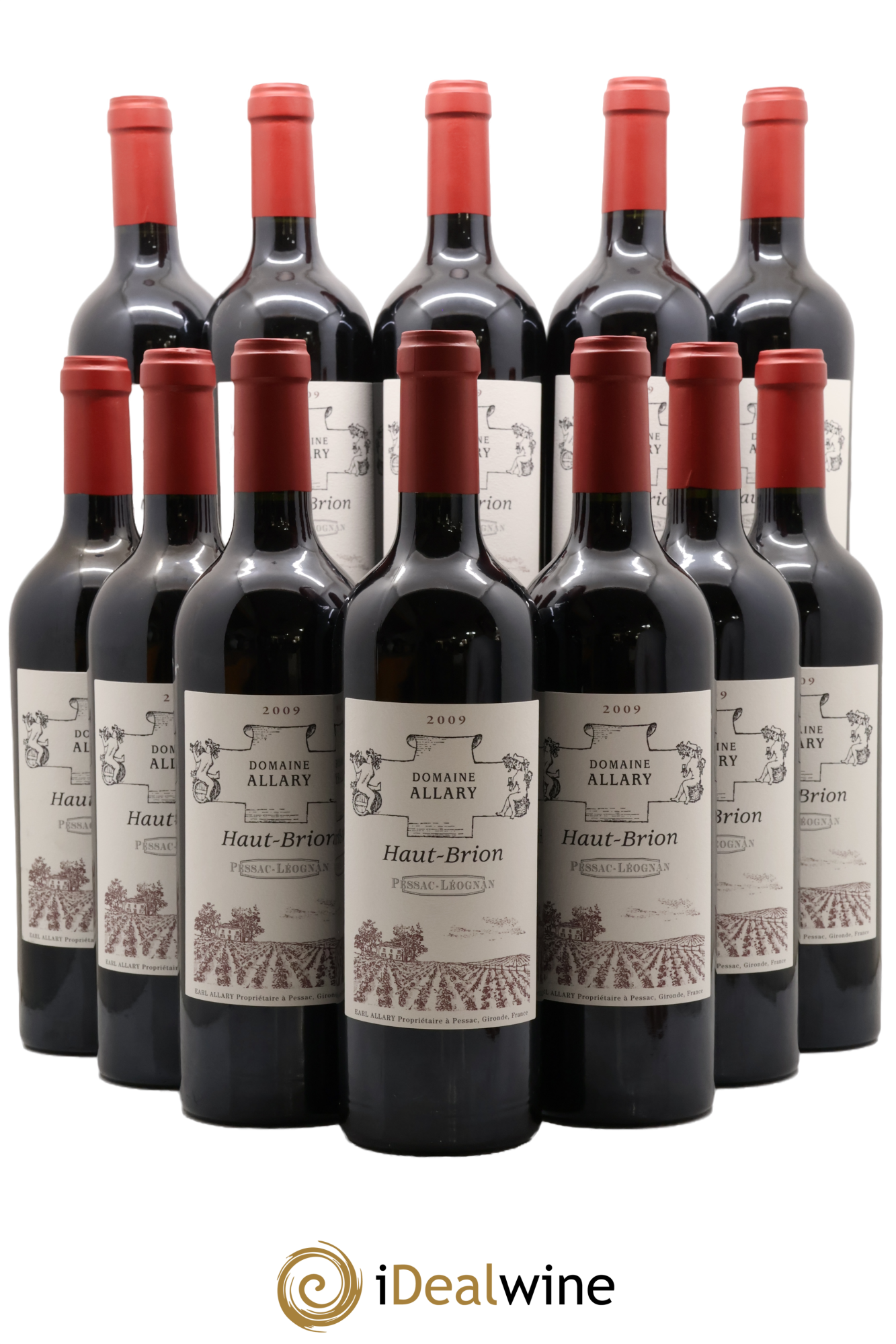 Domaine Allary Haut-Brion 2009 - Lot de 12 bouteilles - 0