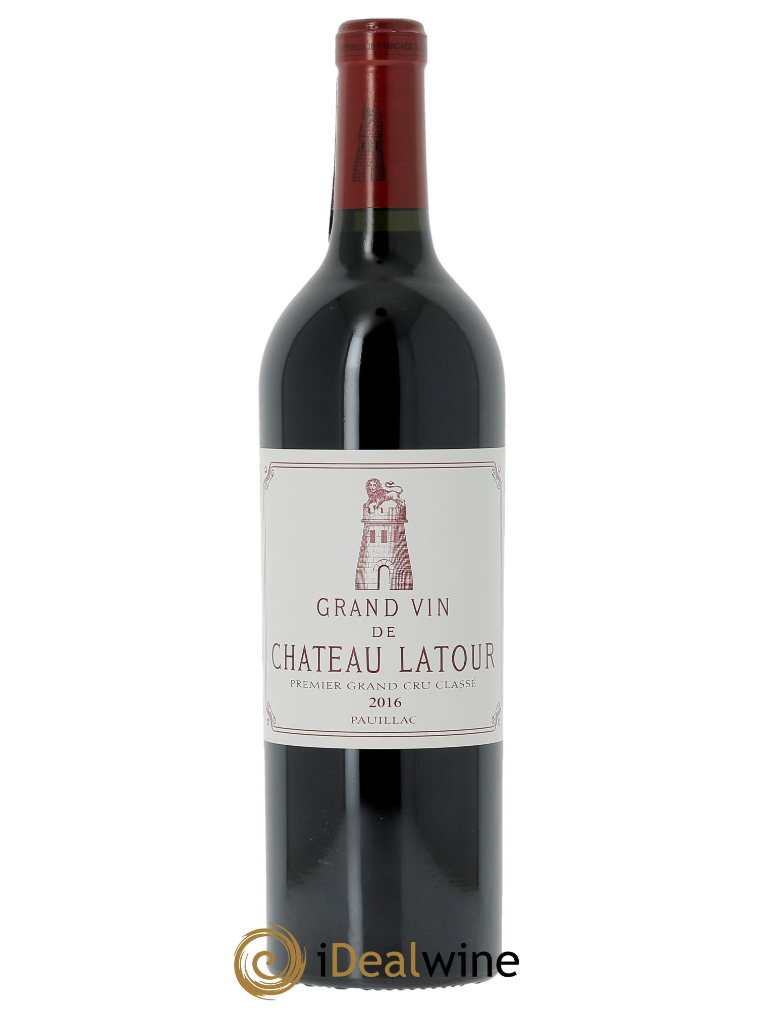 Château Latour 1er Grand Cru Classé  2016 - Lot de 1 bouteille - 1