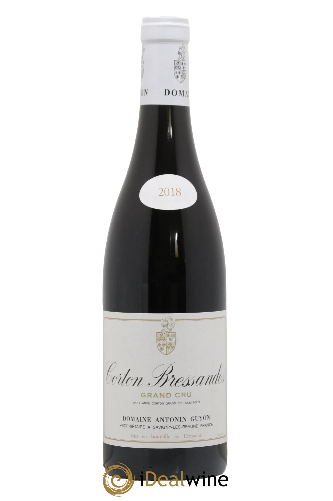 Corton Grand Cru Bressandes Antonin Guyon 2018 - Lot de 1 bouteille - 0