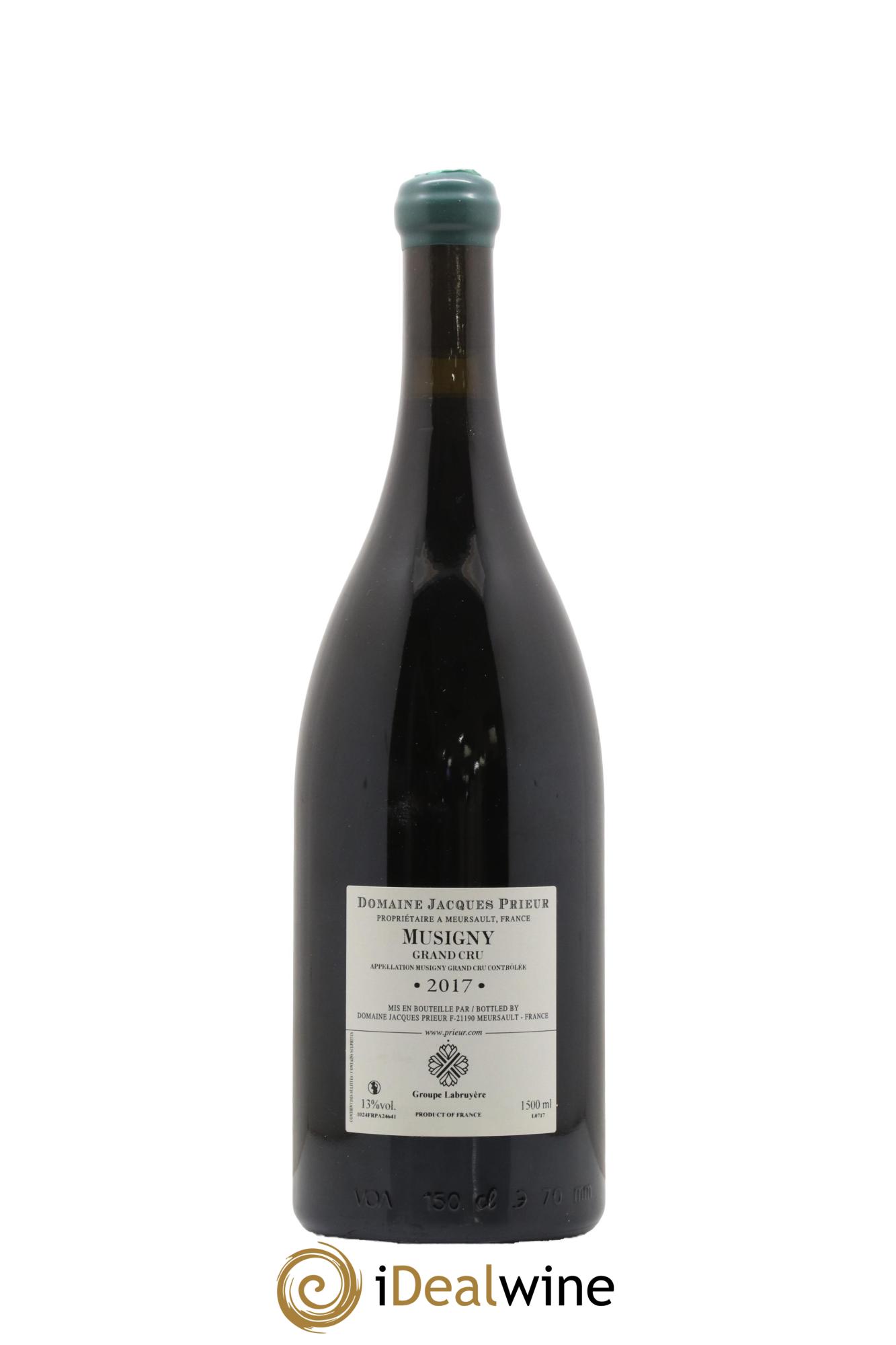 Musigny Grand Cru Jacques Prieur (Domaine) 2017 - Lotto di 1 magnum - 2