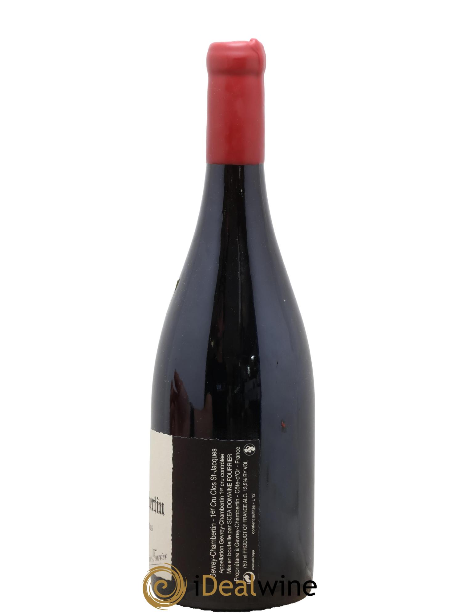 Gevrey-Chambertin 1er Cru Clos Saint-Jacques Vieille Vigne Fourrier (Domaine) 2008 - Lot of 1 bottle - 1