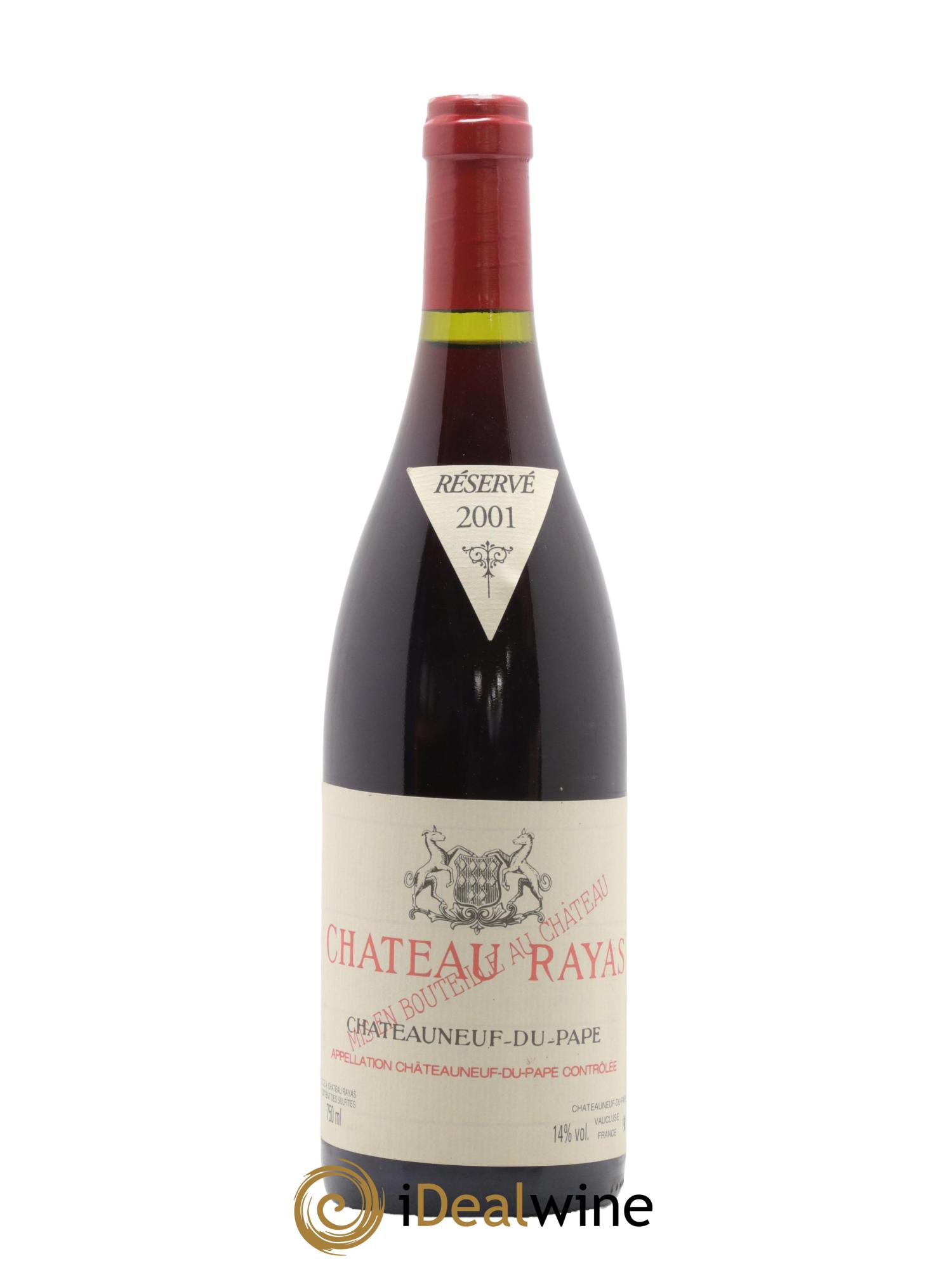 Châteauneuf-du-Pape Château Rayas Emmanuel Reynaud 2001 - Lot of 1 bottle - 0