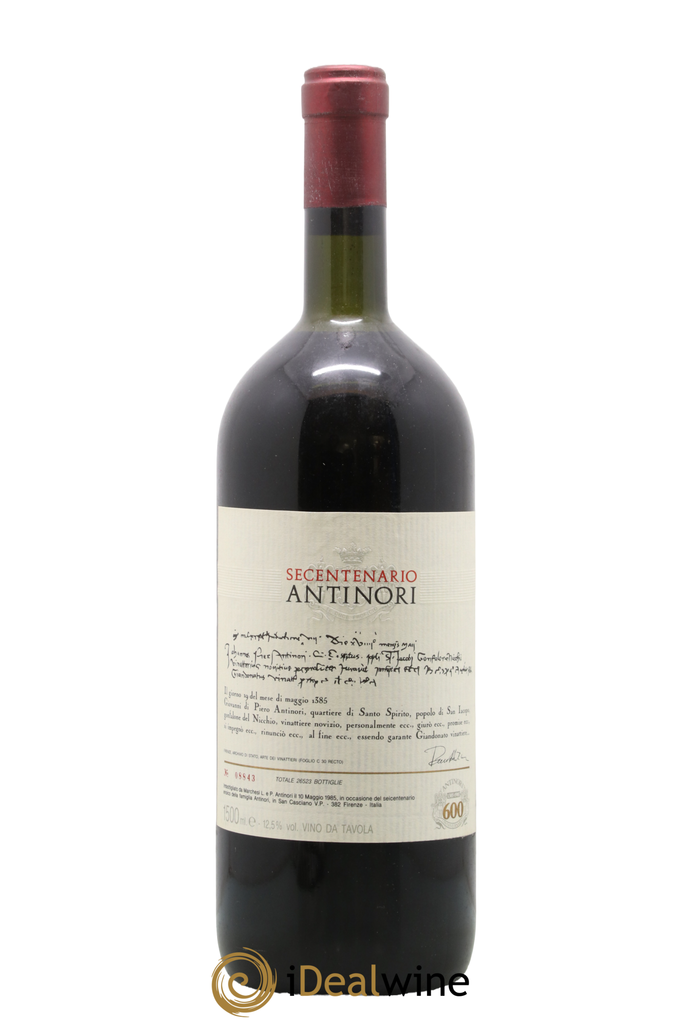Italie Secentenario Antinori - Lotto di 1 magnum - 0