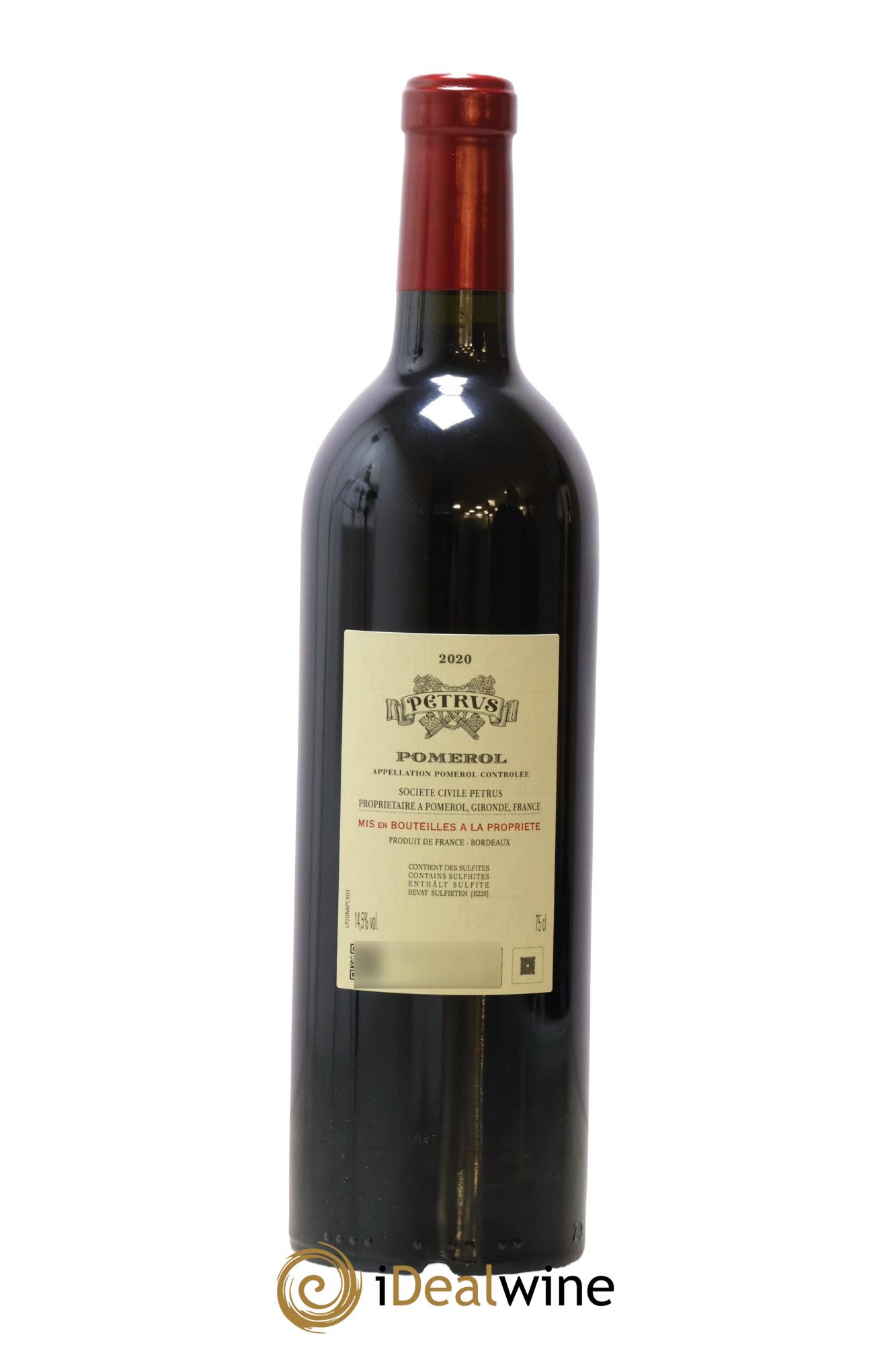 Petrus 2020 - Lot de 1 bouteille - 1
