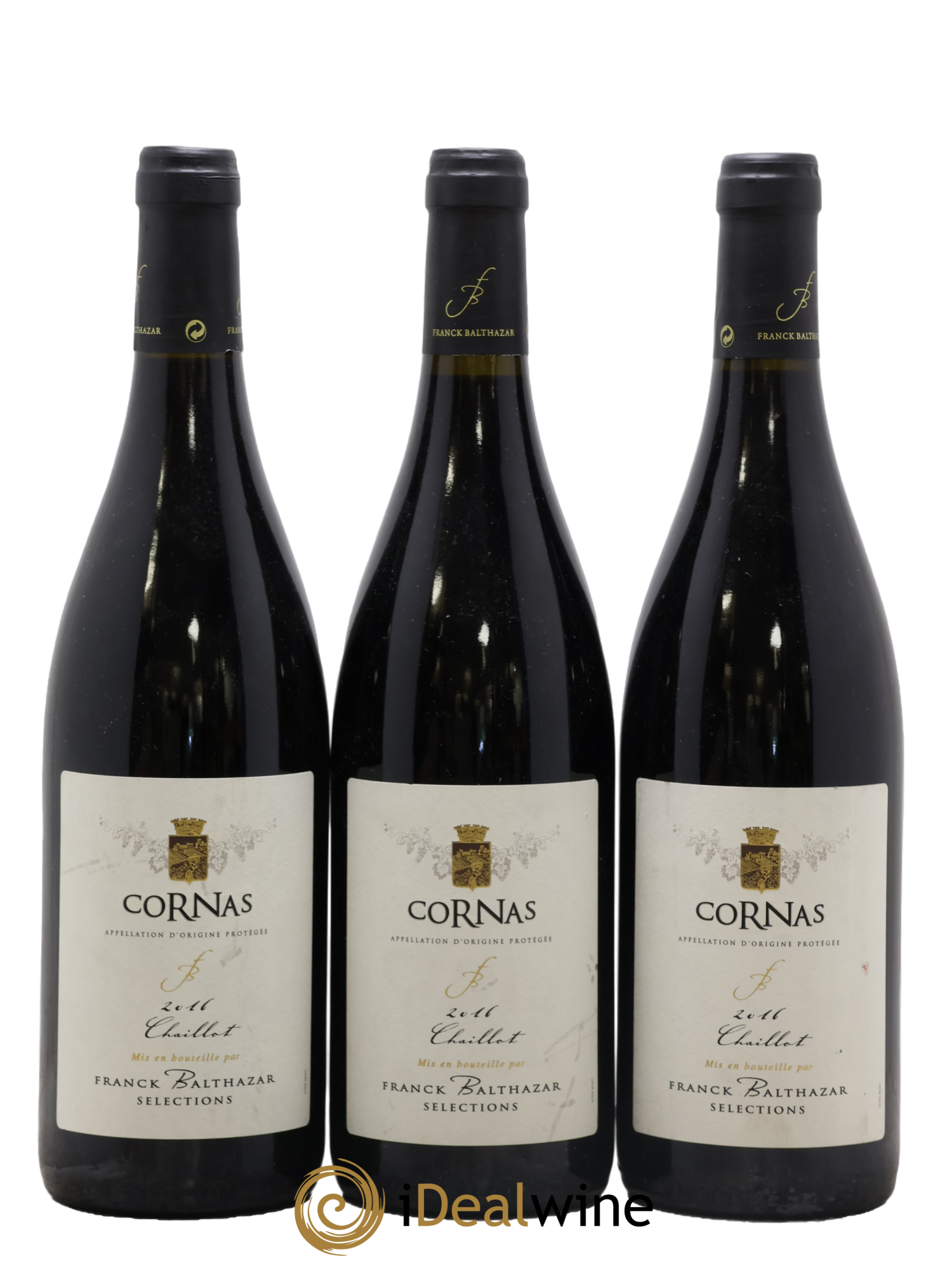 Cornas Chaillot Franck Balthazar (Domaine) 2016 - Lot de 3 bouteilles - 0