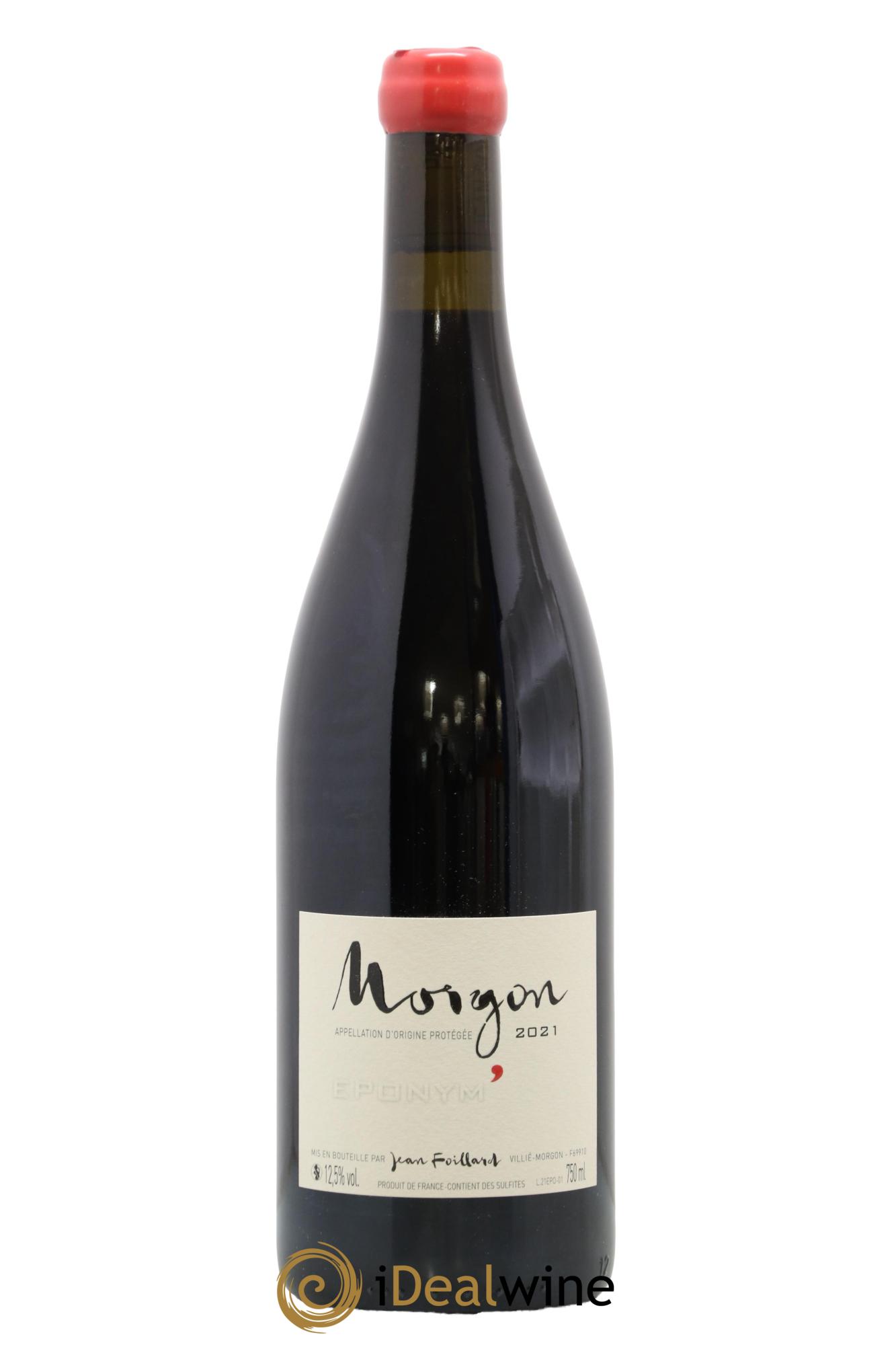 Morgon Eponym' Jean Foillard 2021 - Lotto di 1 bottiglia - 0