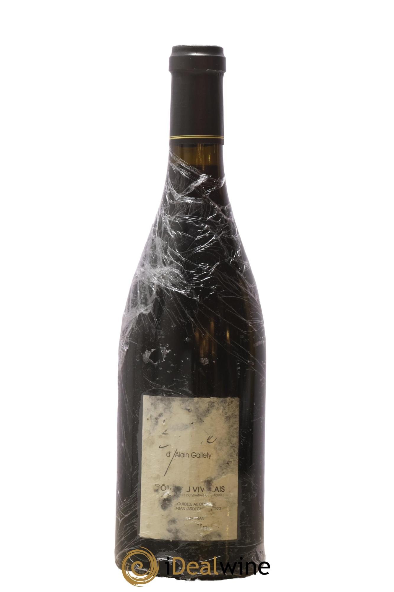 Côtes du Vivarais La Syrare Gallety (Domaine) 2003 - Lot of 1 bottle - 1