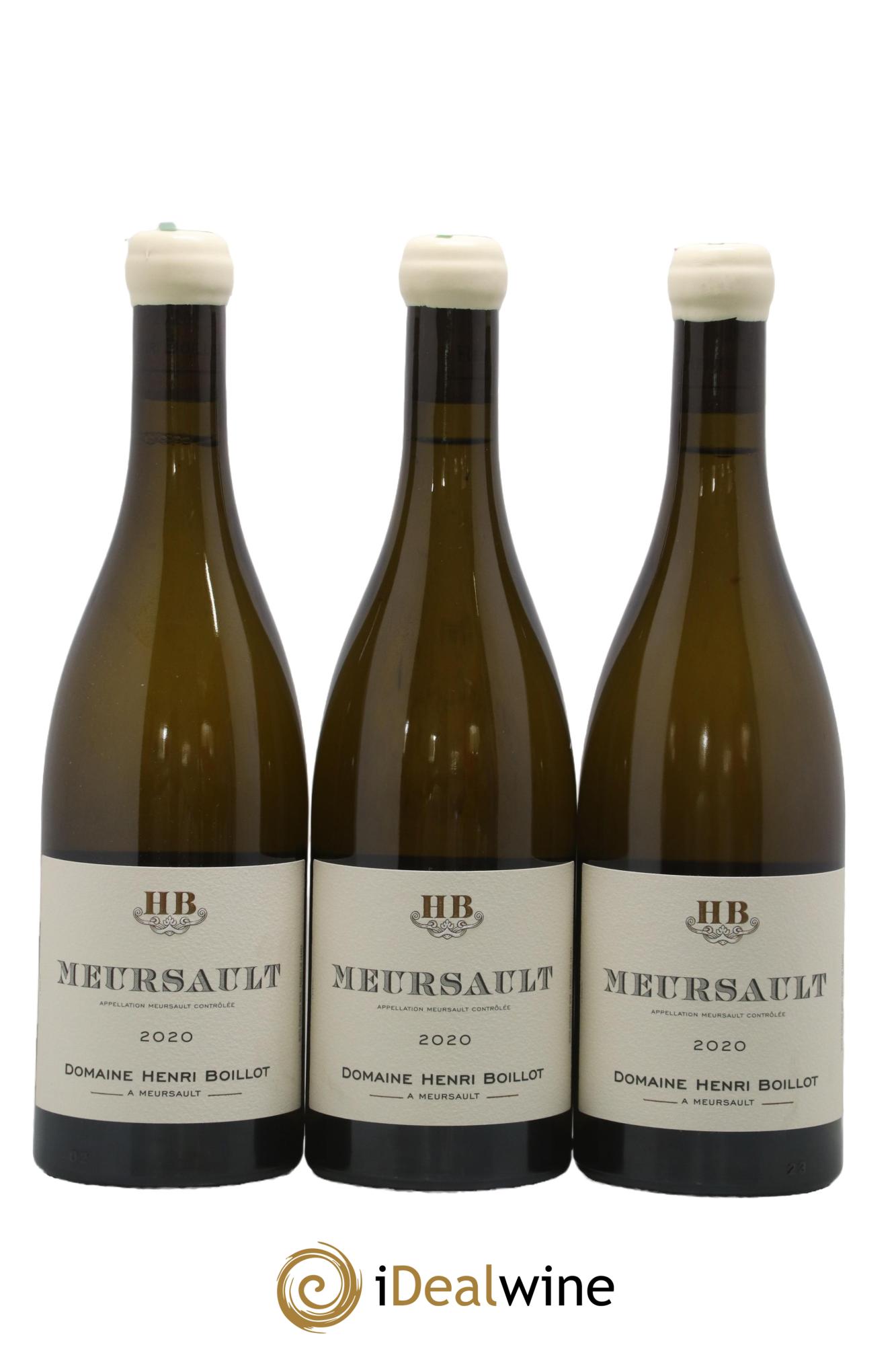 Meursault Henri Boillot (Domaine) 2020 - Lot of 3 bottles - 0