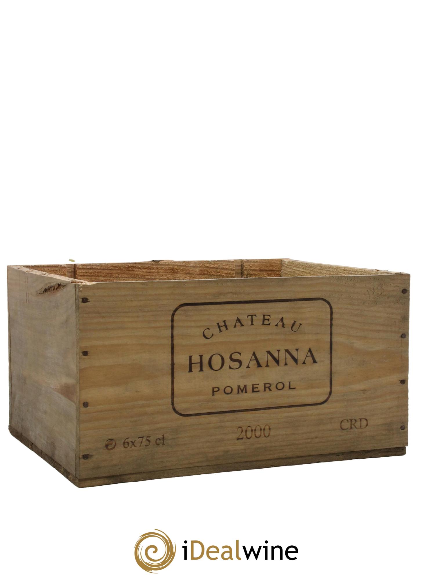 Château Hosanna 2000 - Lot of 6 bottles - 1