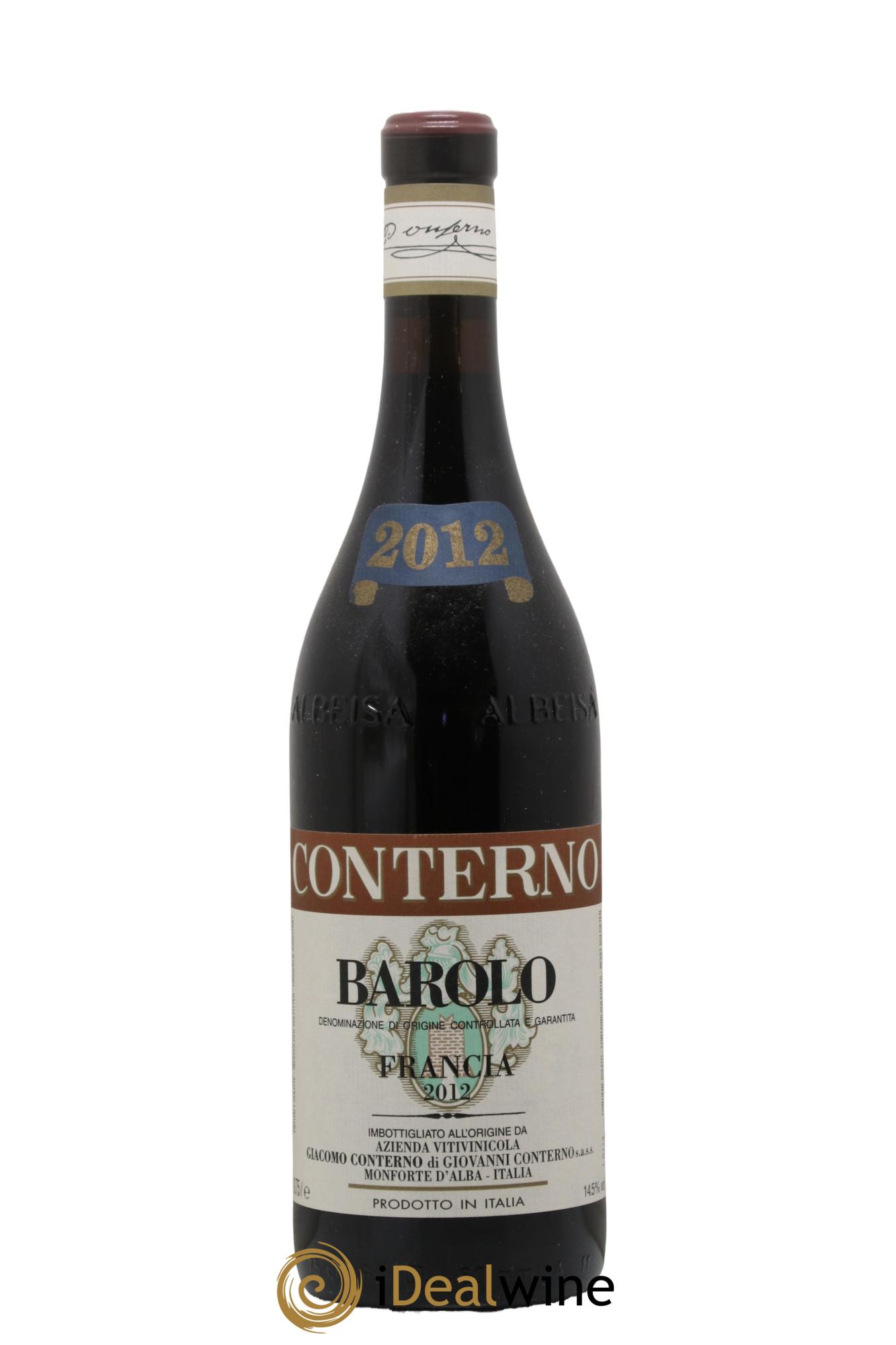 Barolo DOCG Vigna Francia Giacomo Conterno 2012 - Lot of 1 bottle - 0