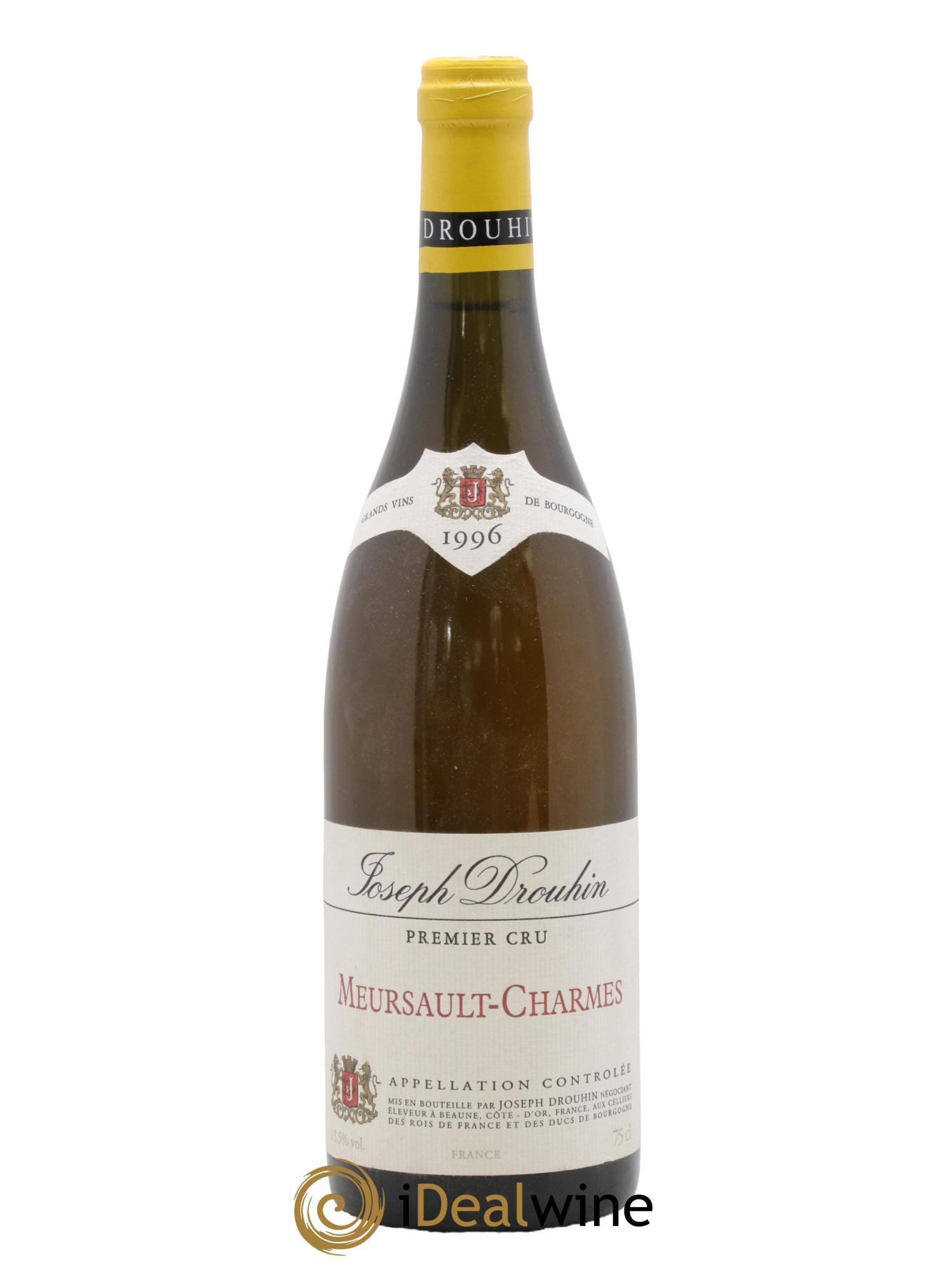 Meursault 1er Cru Charmes Joseph Drouhin 1996 - Lot de 1 bouteille - 0