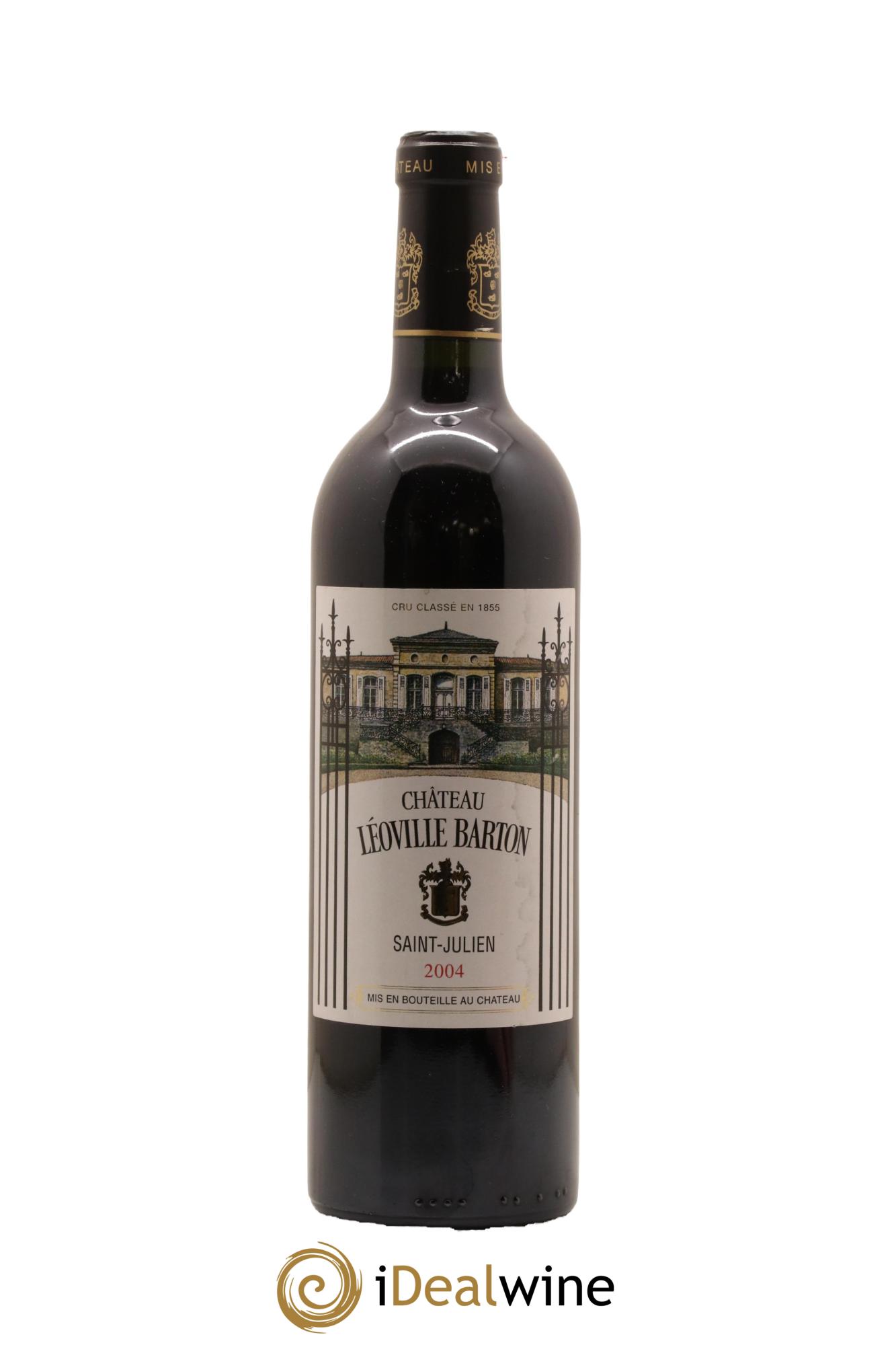 Château Léoville Barton 2ème Grand Cru Classé 2004 - Lot de 1 bouteille - 0
