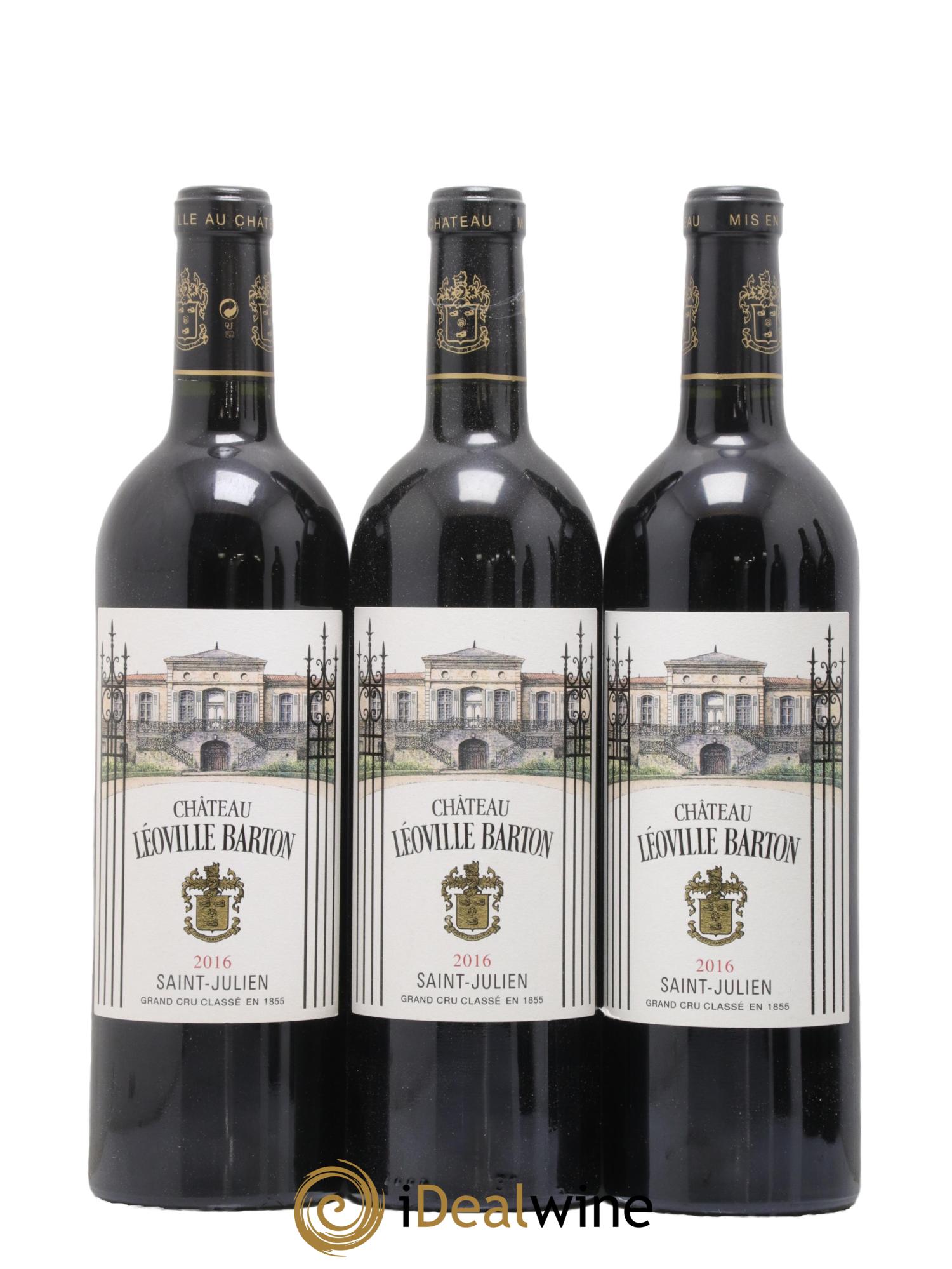 Château Léoville Barton 2ème Grand Cru Classé 2016 - Lot of 6 bottles - 2