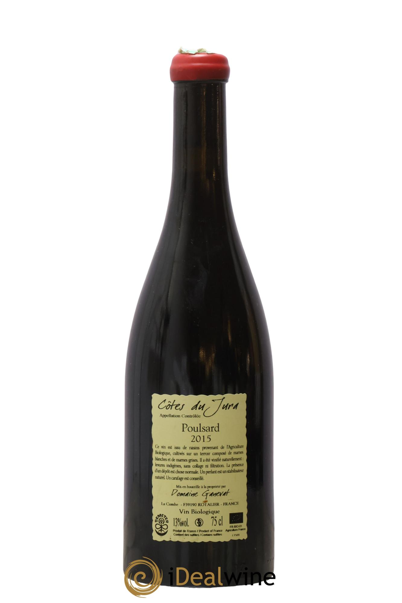 Côtes du Jura Cuvée de l'Enfant Terrible Jean-François Ganevat (Domaine) 2015 - Lot de 1 bouteille - 1