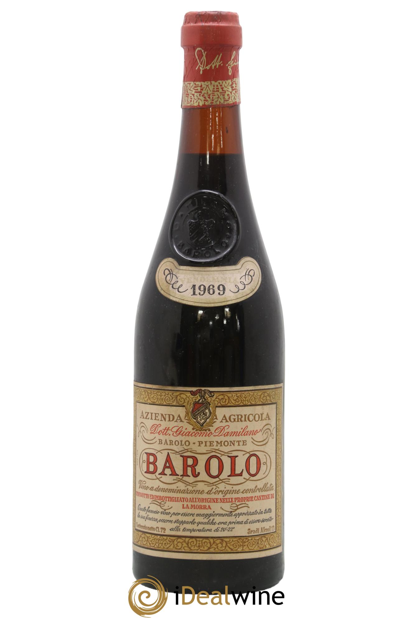 Barolo DOCG Damilano 1969 - Posten von 1 Flasche - 0
