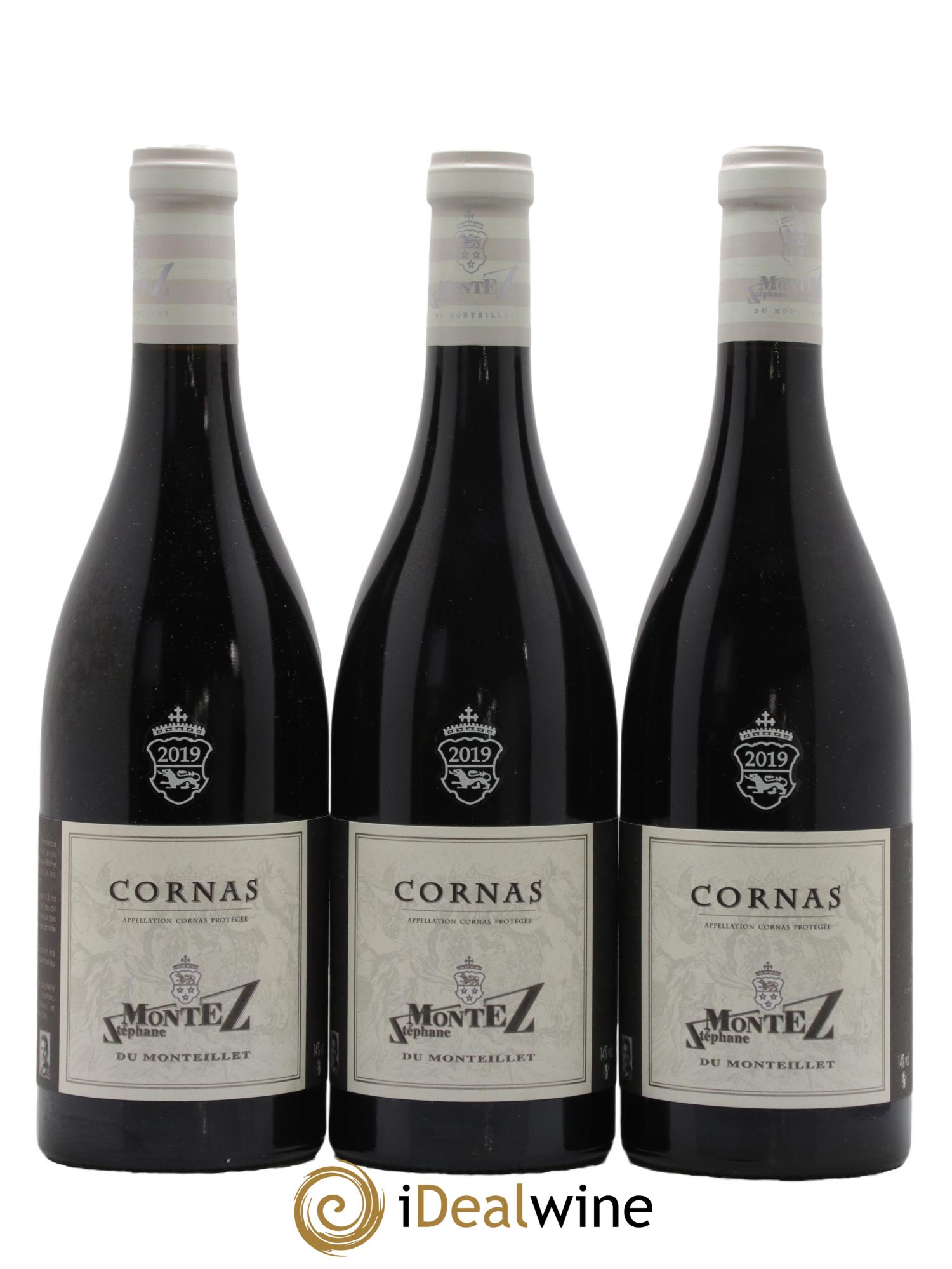 Cornas Domaine du Monteillet 2019 - Lot de 3 bouteilles - 0
