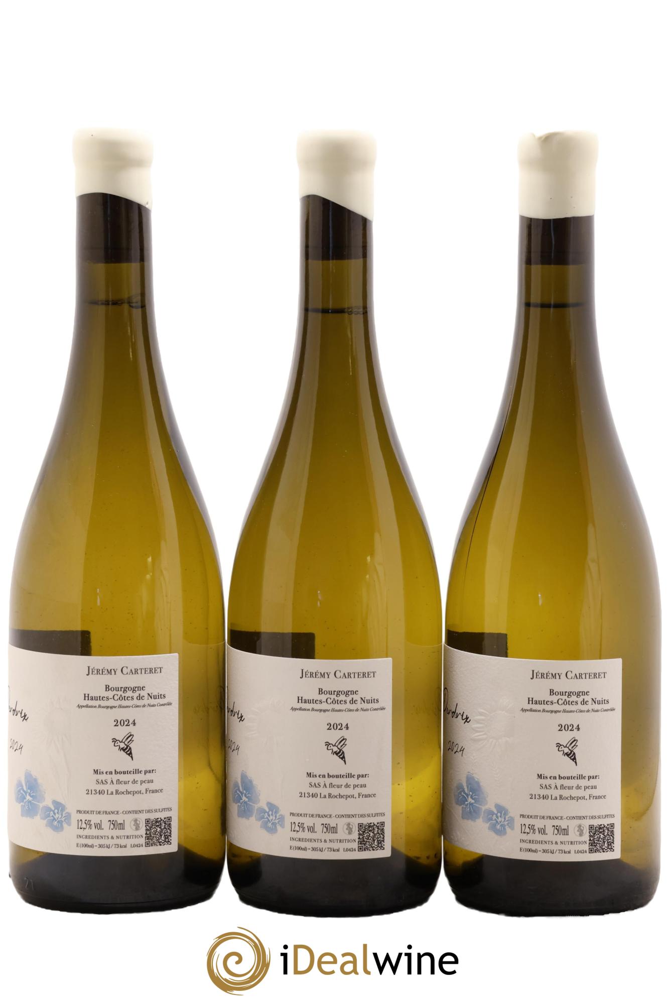Hautes-Côtes de Nuits Aux Champs Perdrix Jérémy Carteret 2024 - Lotto di 3 bottiglie - 1