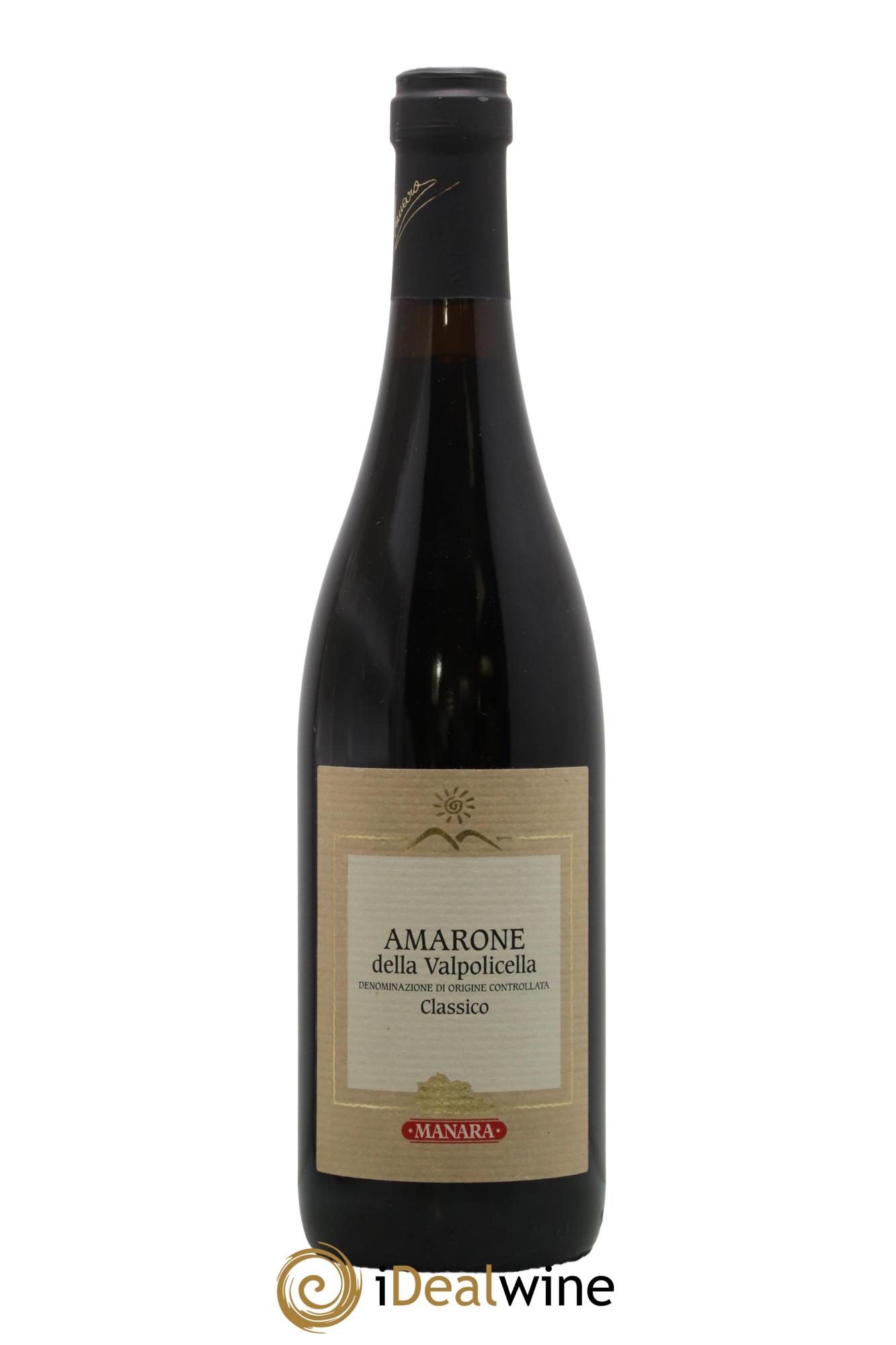 Amarone della Valpolicella Classico DOCG Manara 2000 - Posten von 1 Flasche - 0
