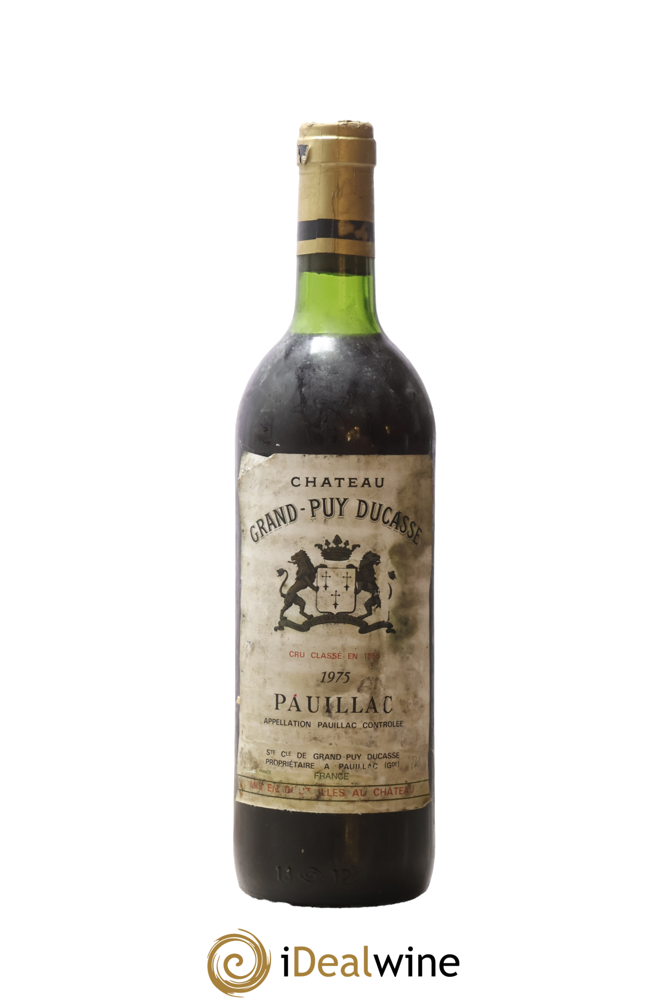 Château Grand Puy Ducasse 5ème Grand Cru Classé 1975 - Lote de 1 botella - 0
