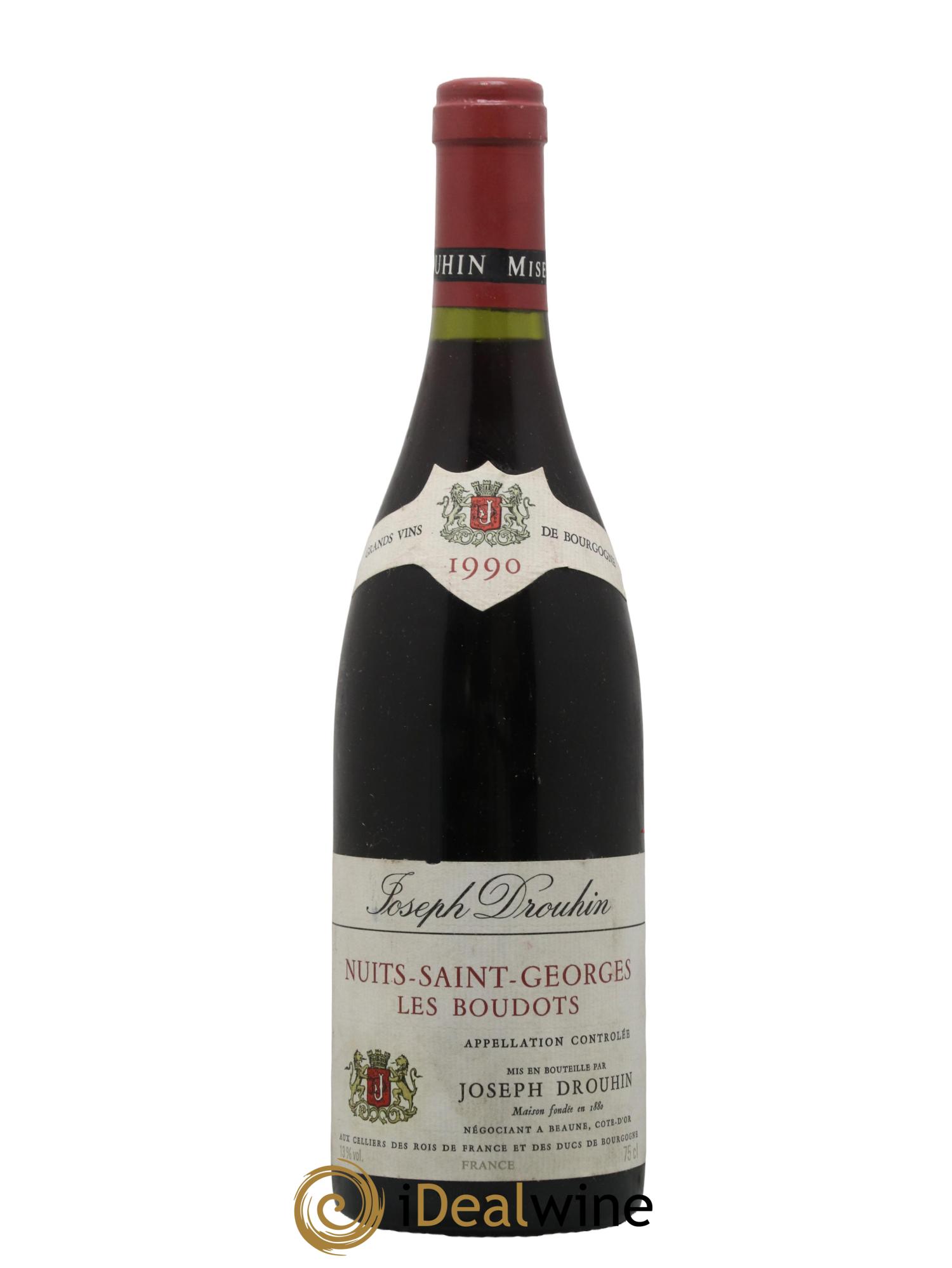 Nuits-Saint-Georges Les Boudots Domaine Bouchard 1990 - Lot of 1 bottle - 0