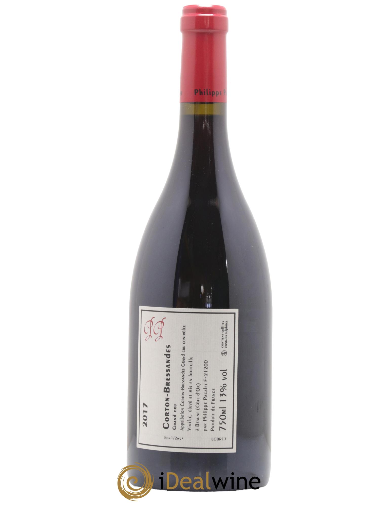 Corton Grand Cru Bressandes Philippe Pacalet 2017 - Lot de 1 bouteille - 1