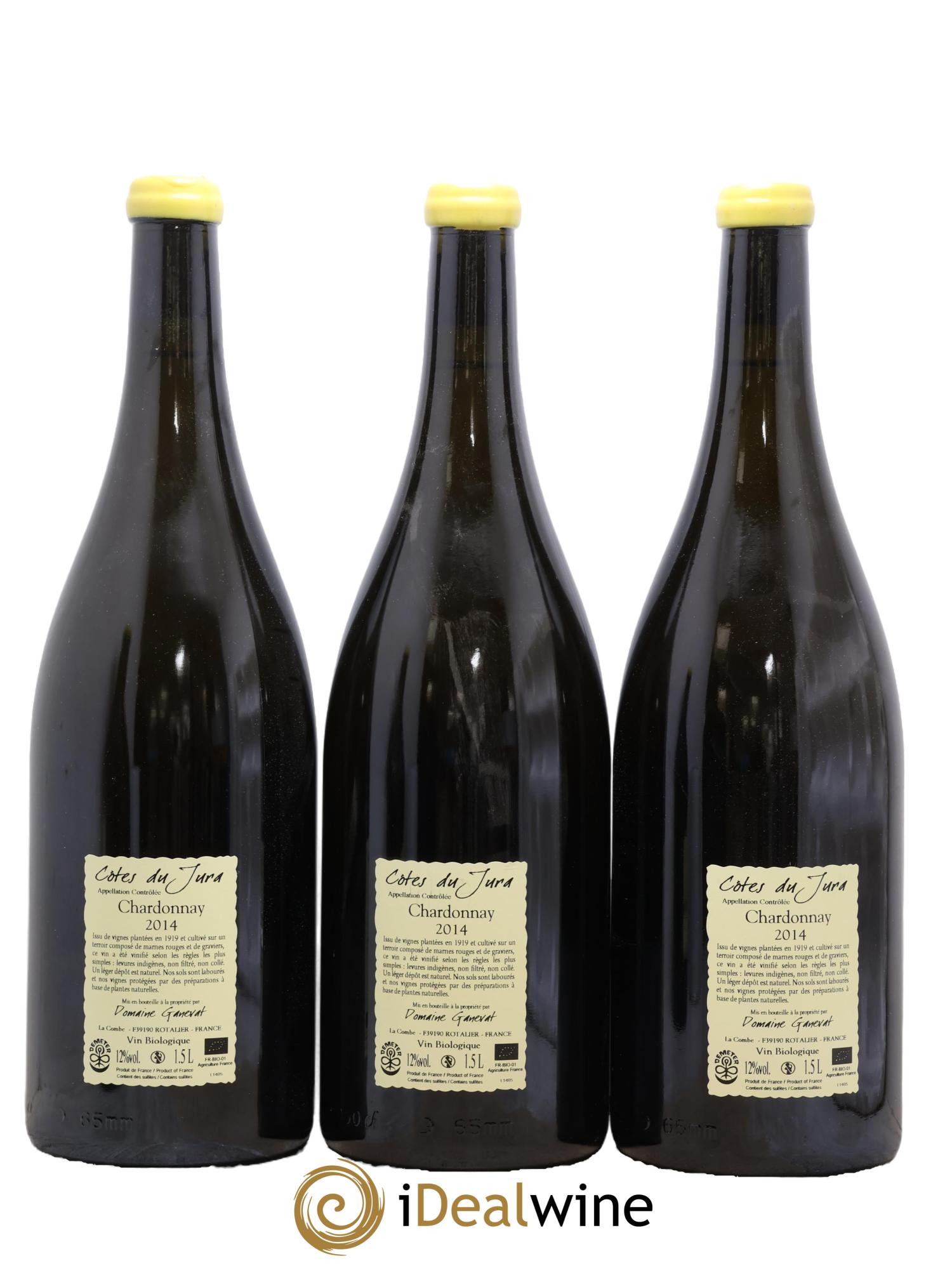 Côtes du Jura Les Grands Teppes Vieilles Vignes Jean-François Ganevat (Domaine) 2014 - Lot de 3 magnums - 1