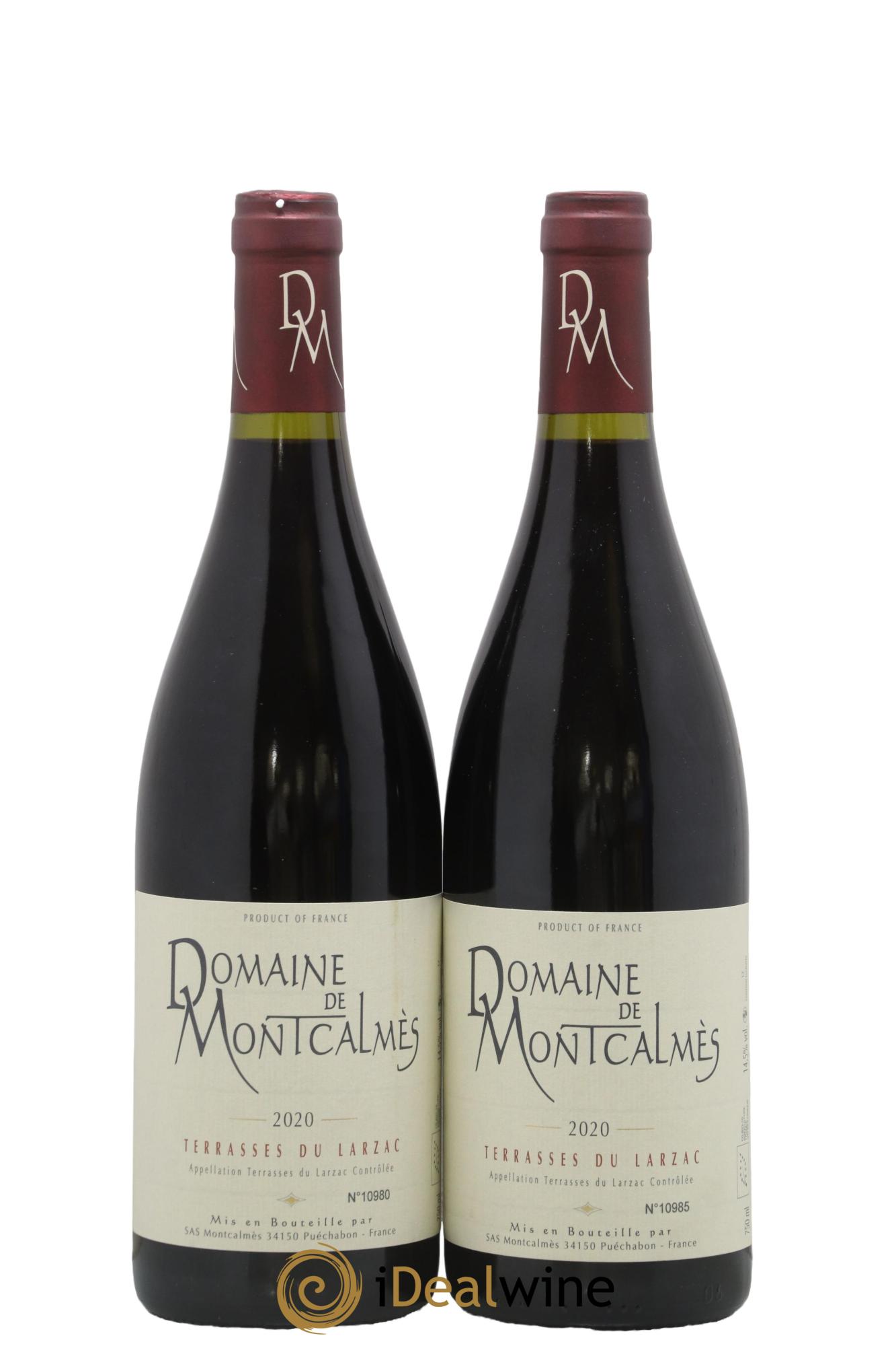 Terrasses du Larzac Domaine de Montcalmès Frédéric Pourtalié 2020 - Lotto di 2 bottiglie - 0