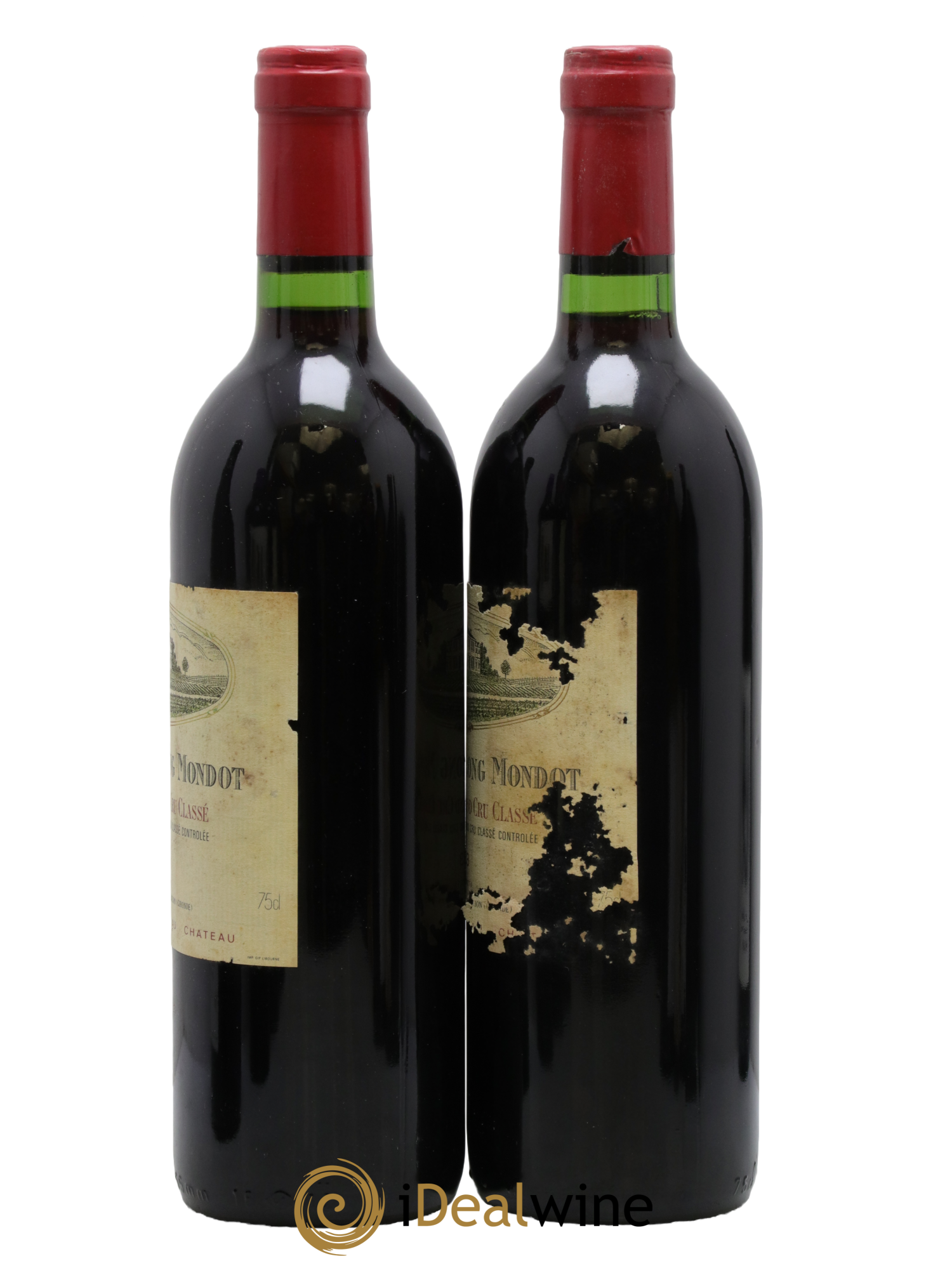 Château Troplong Mondot 1er Grand Cru Classé B 1983 - Lot of 2 bottles - 1