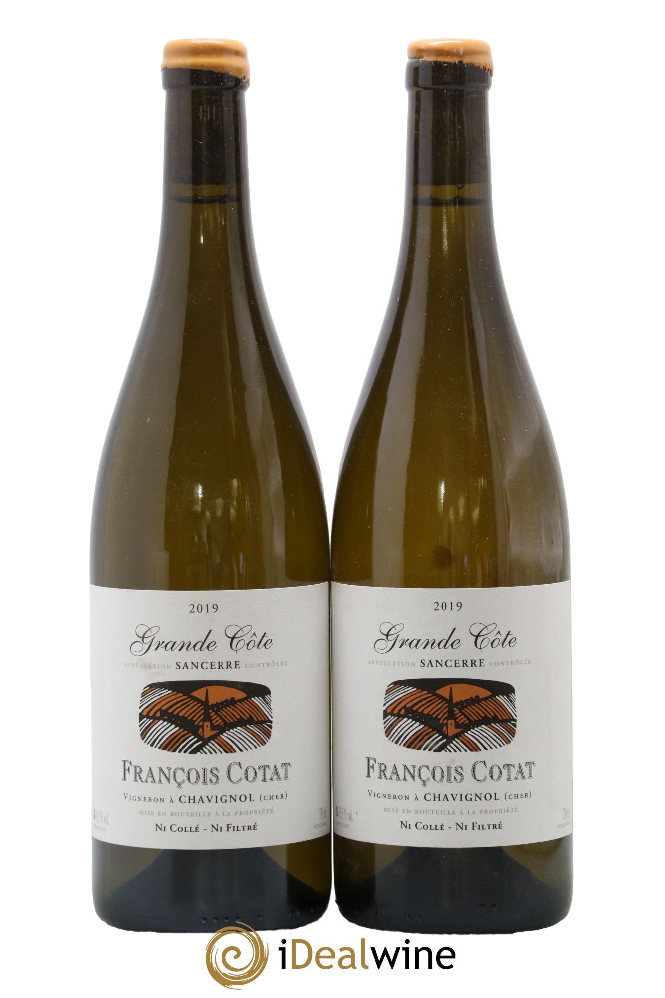 Sancerre La Grande Côte François Cotat 2019 - Lot de 2 bouteilles - 0