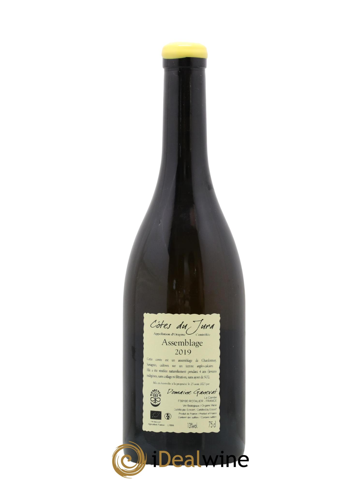 Côtes du Jura Cuvée Orégane Jean-François Ganevat (Domaine) 2019 - Lot de 1 bouteille - 1